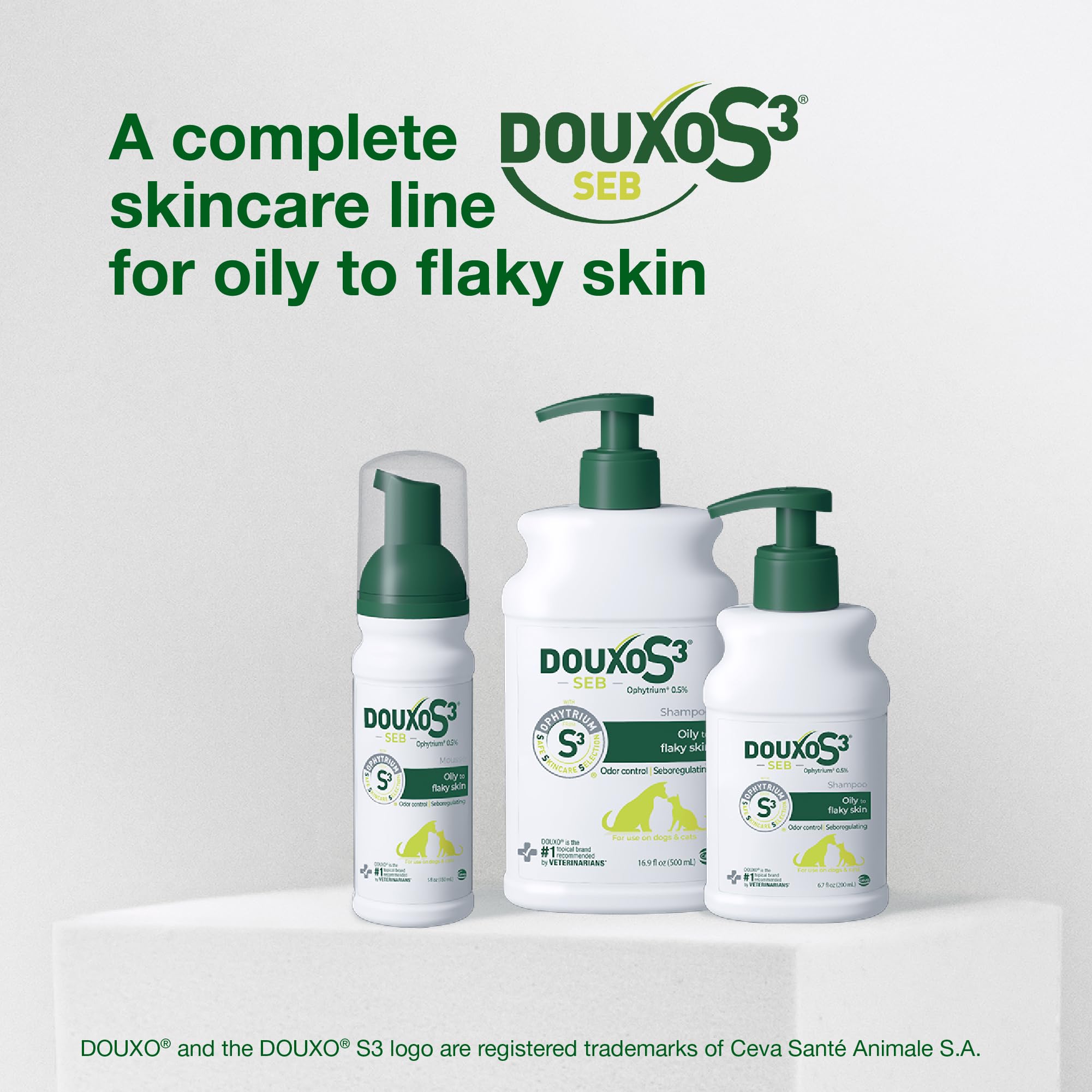 Douxo S3 Seb Shampoo - Controls Sebum & Dandruff | 200ml (3 Pack) 8