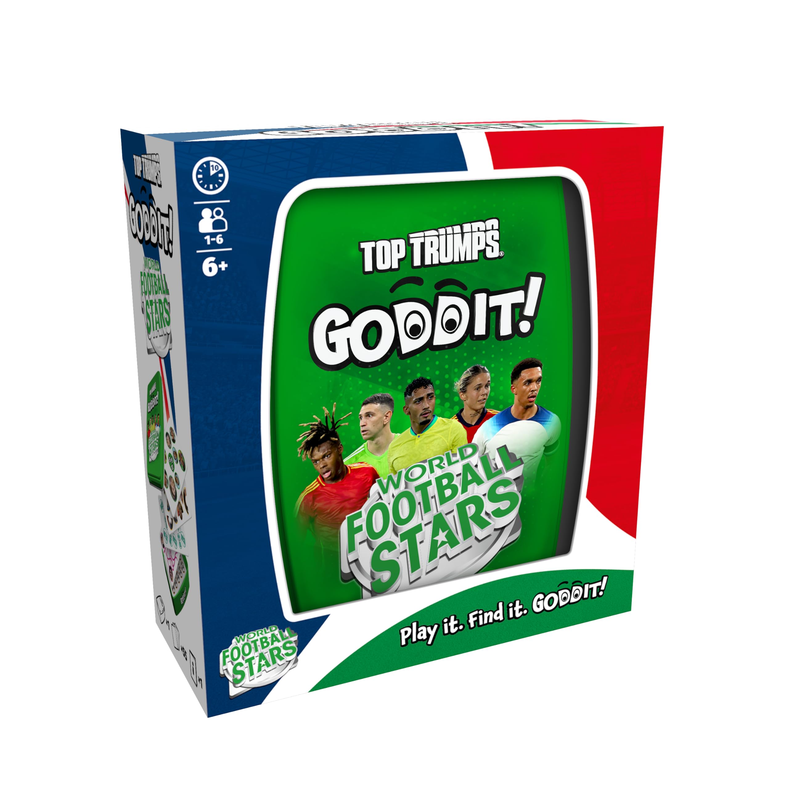 Top Trumps World Football Stars Goddit! Card Game 6