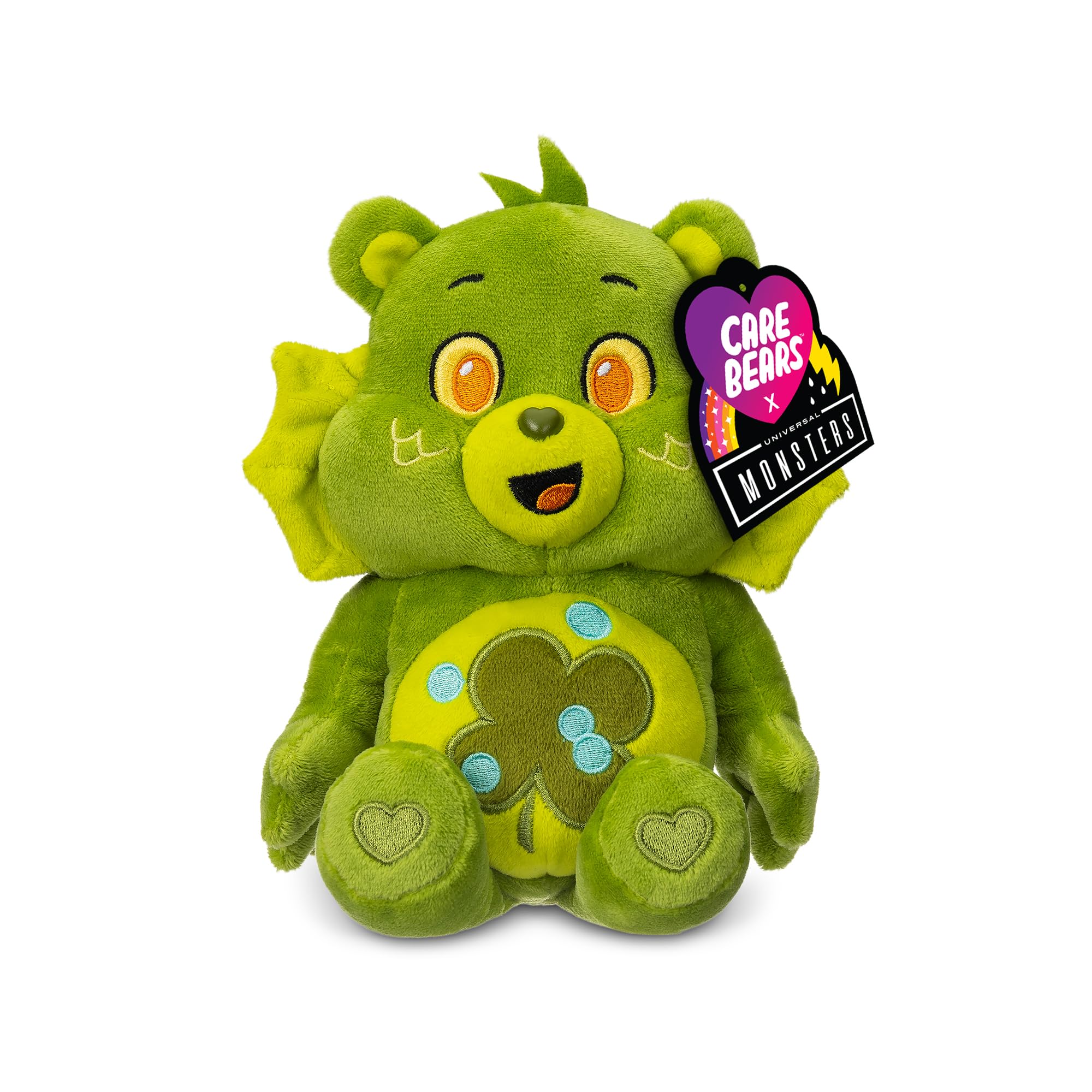 Care Bears Universal Monsters 22cm Plush - Good Luck Bear as Creature from the Black Lagoon 1
