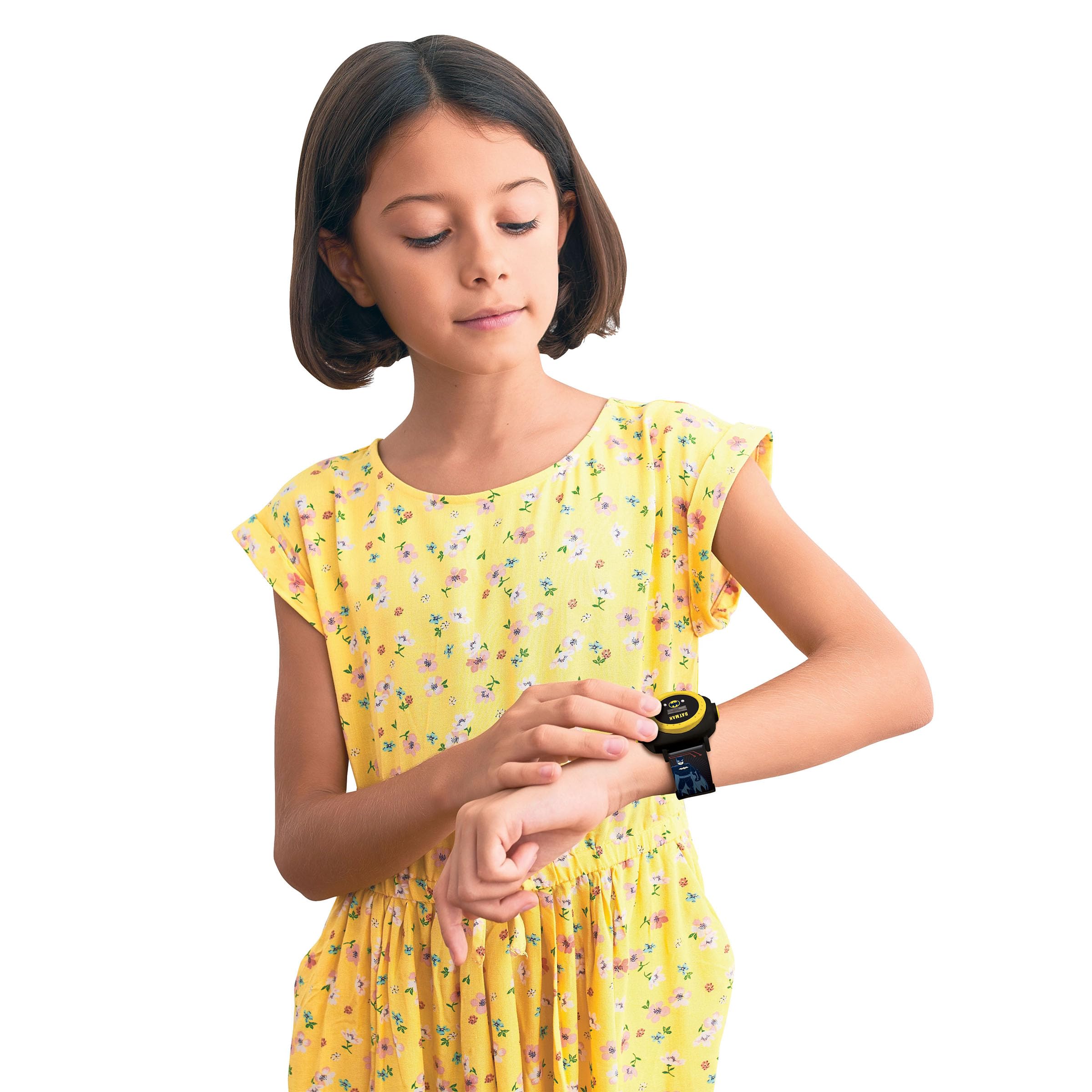 LEXIBOOK Batman Digital Projection Watch for Children Age 3+ | Projects 20 Images | Black/Yellow 6