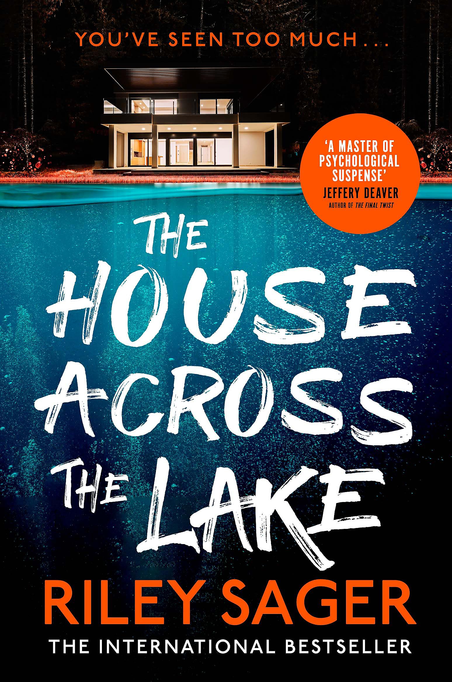 Riley Sager - The House Across the Lake | Suspense Thriller Paperback