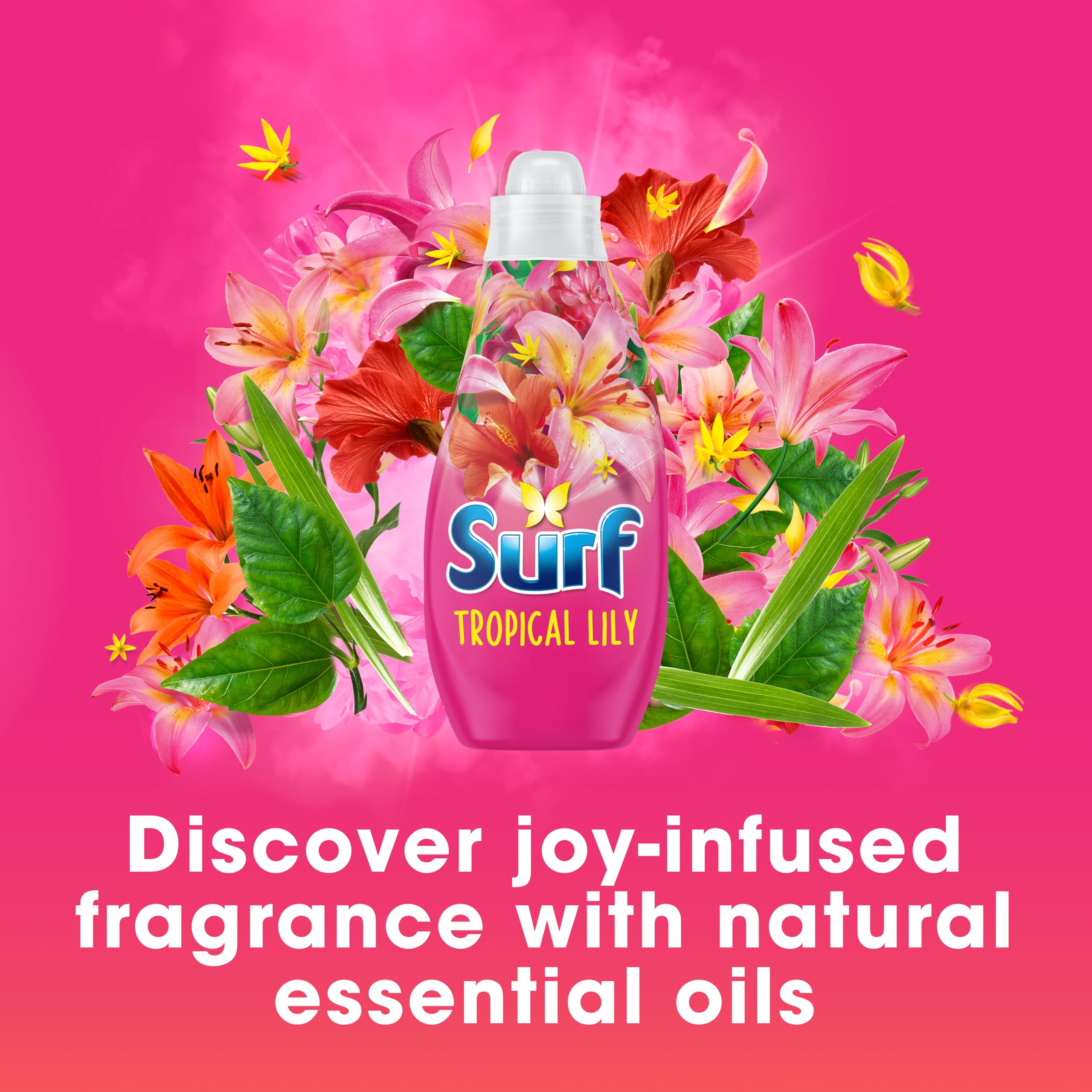 Surf Tropical Lily Laundry Washing Liquid Detergent (1.5L) 4