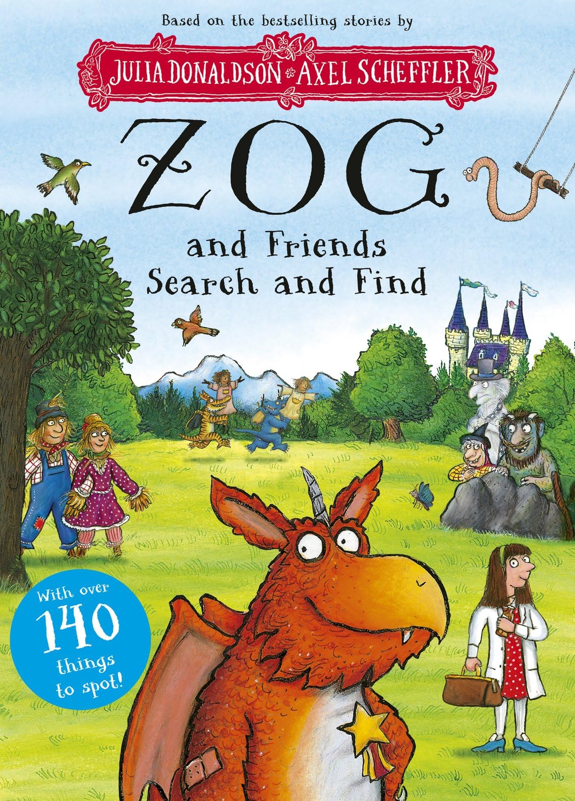 Zog and Friends Search and Find: Activity Book for Ages 2-6 | 18 Scenes | 32 Pages 1