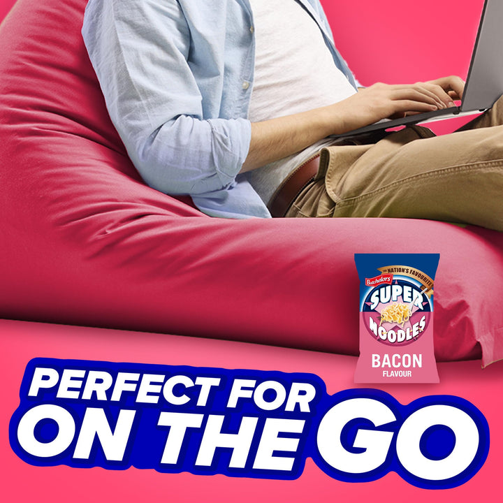 Batchelors Super Noodles Bacon Flavour Instant Snack 90g