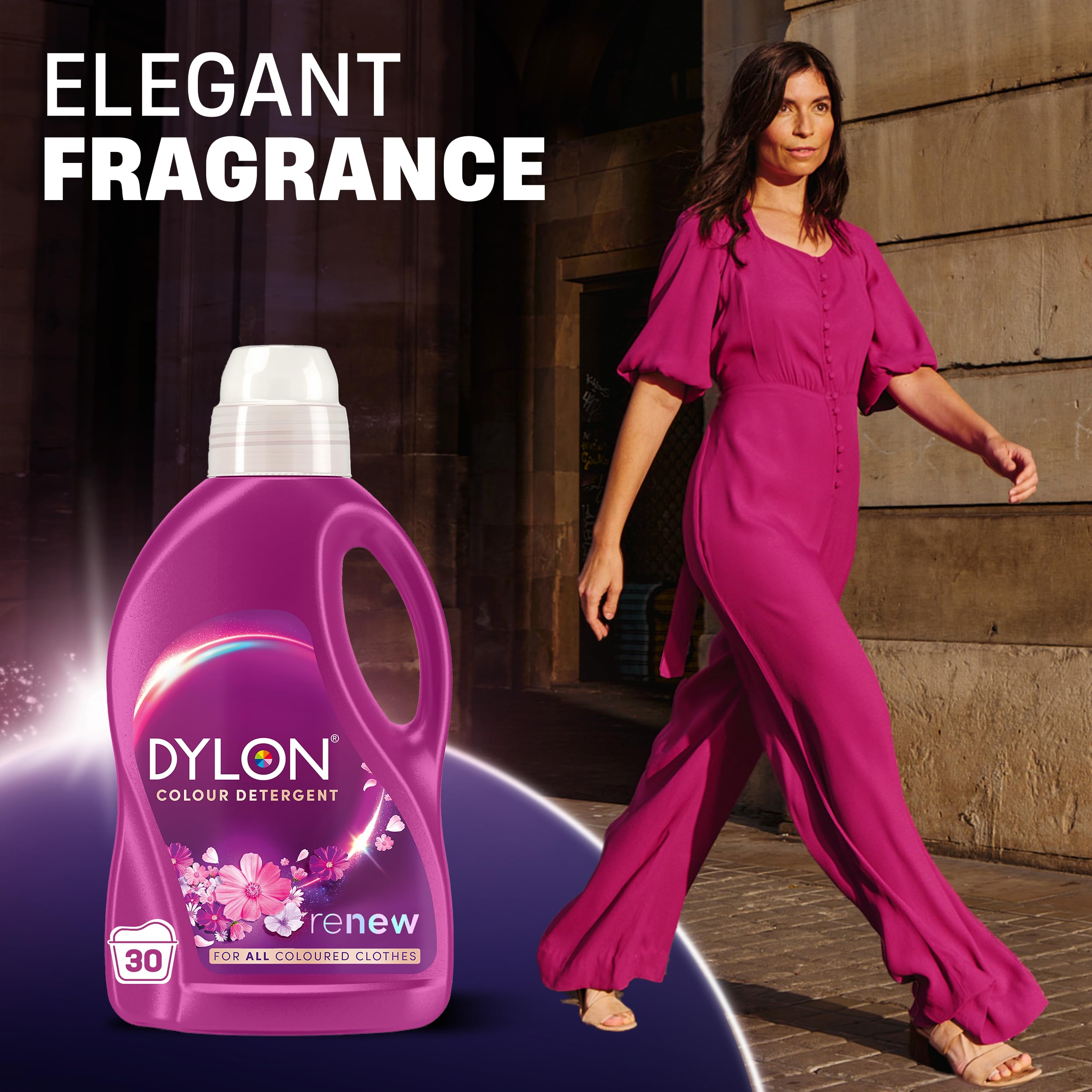 Dylon Blossom Colour Liquid Detergent - 30 Washes | 1.5L | Revitalises Colours & Renews Fibres 4