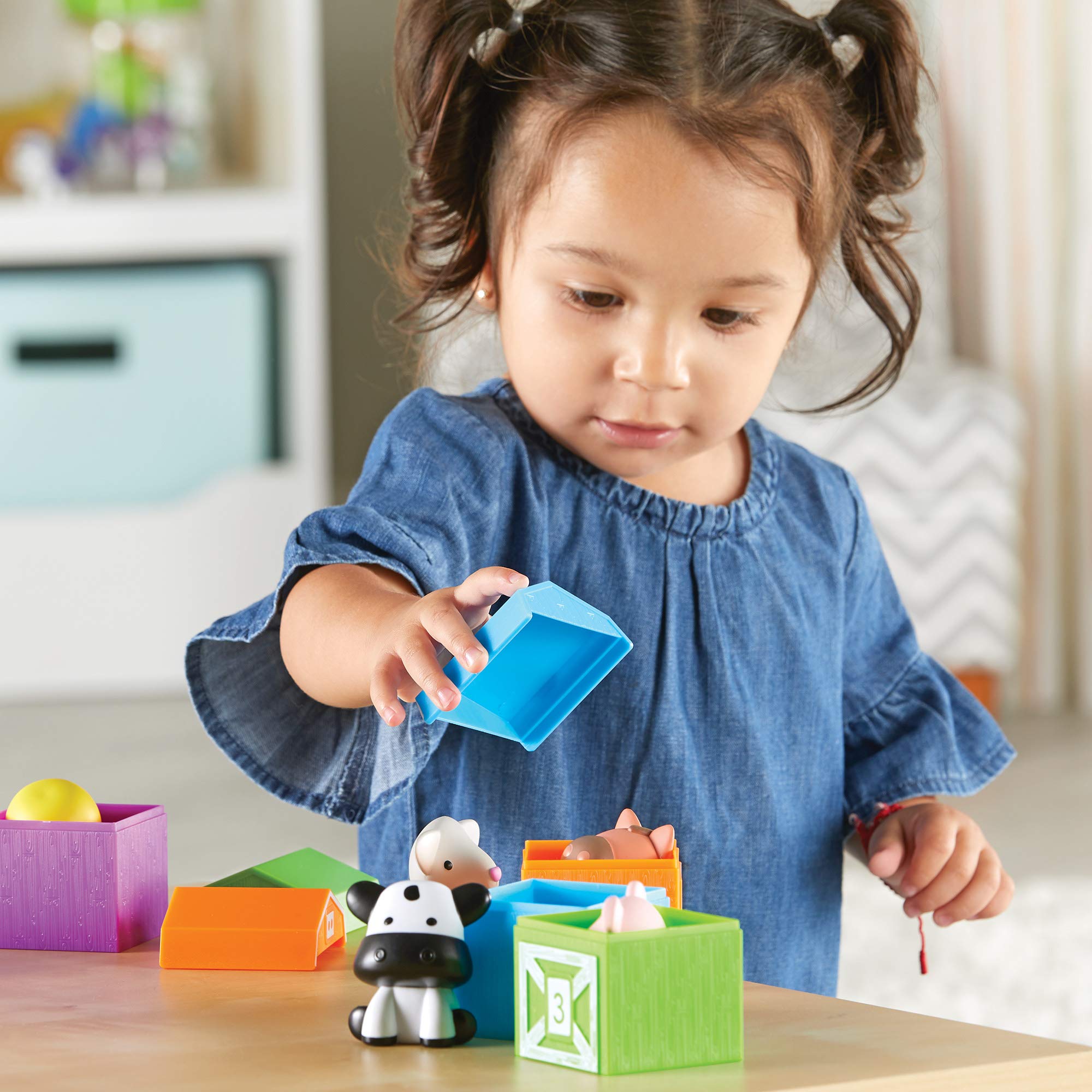 Learning Resources Peekaboo Learning Farm - Educational Playset for Toddlers 18 Months+ 3