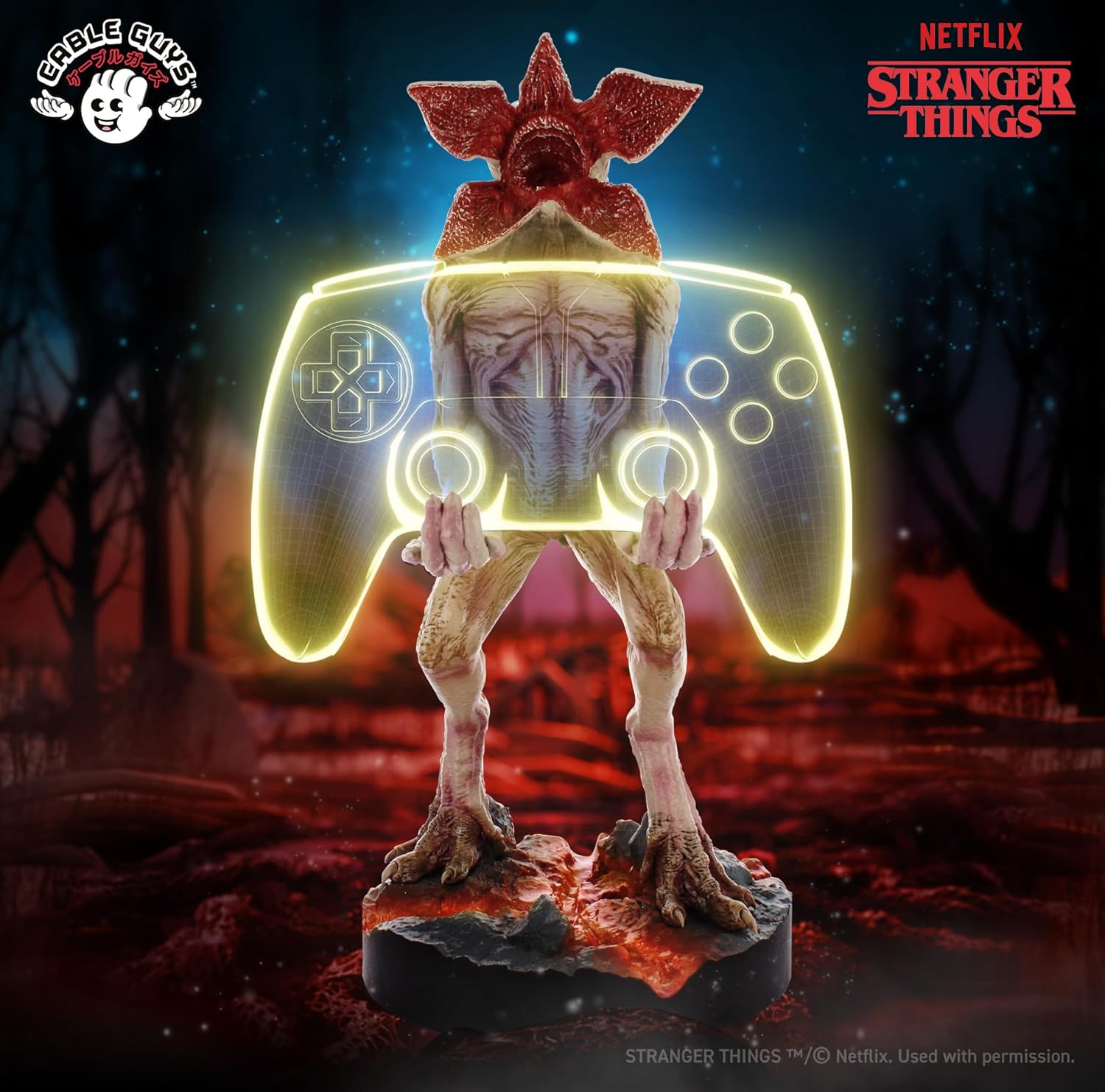 Stranger Things - Demogorgon Controller Holder & Phone Stand for Gaming Setup 7