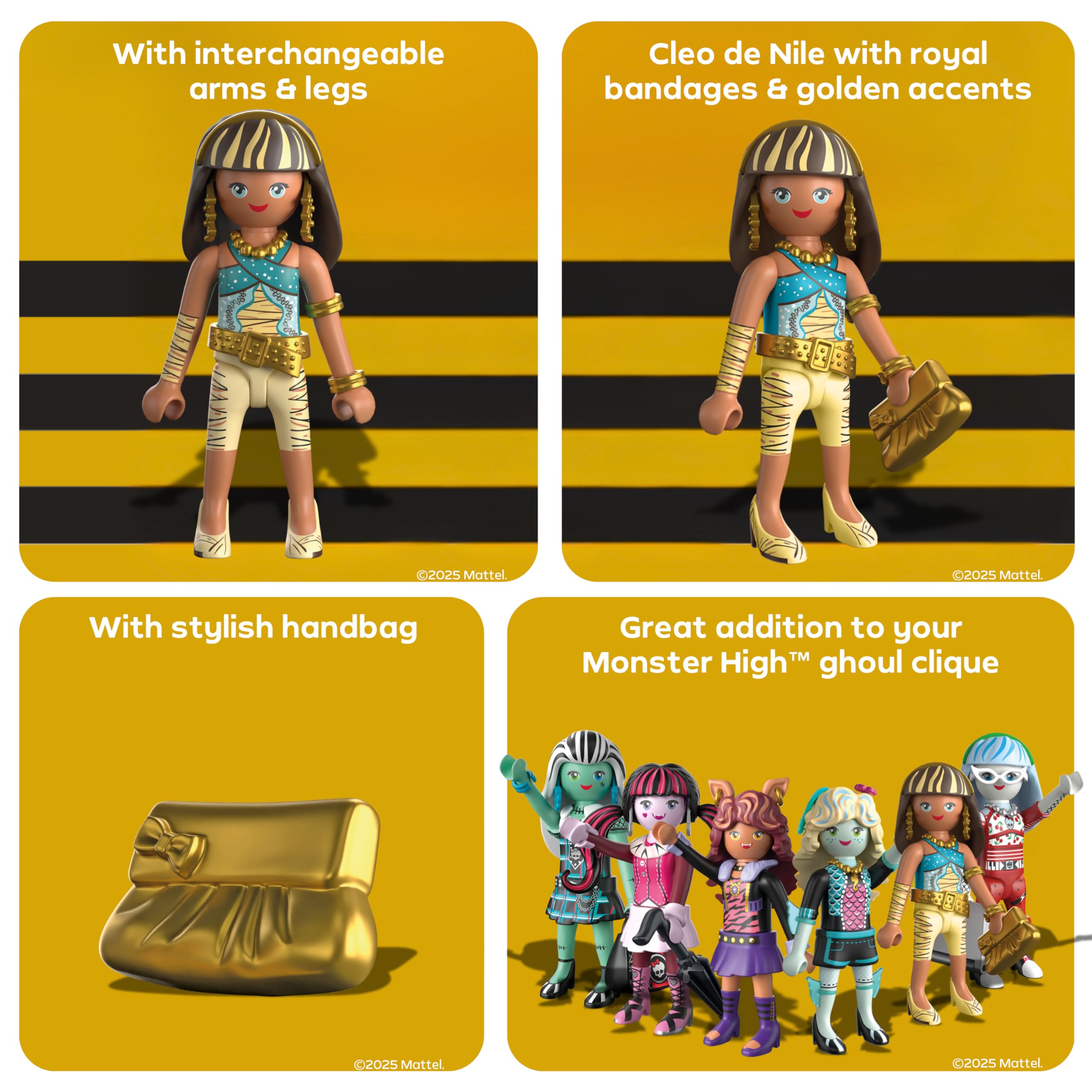 Playmobil Monster High Cleo de Nile Figure Set with Egyptian Accessories 5