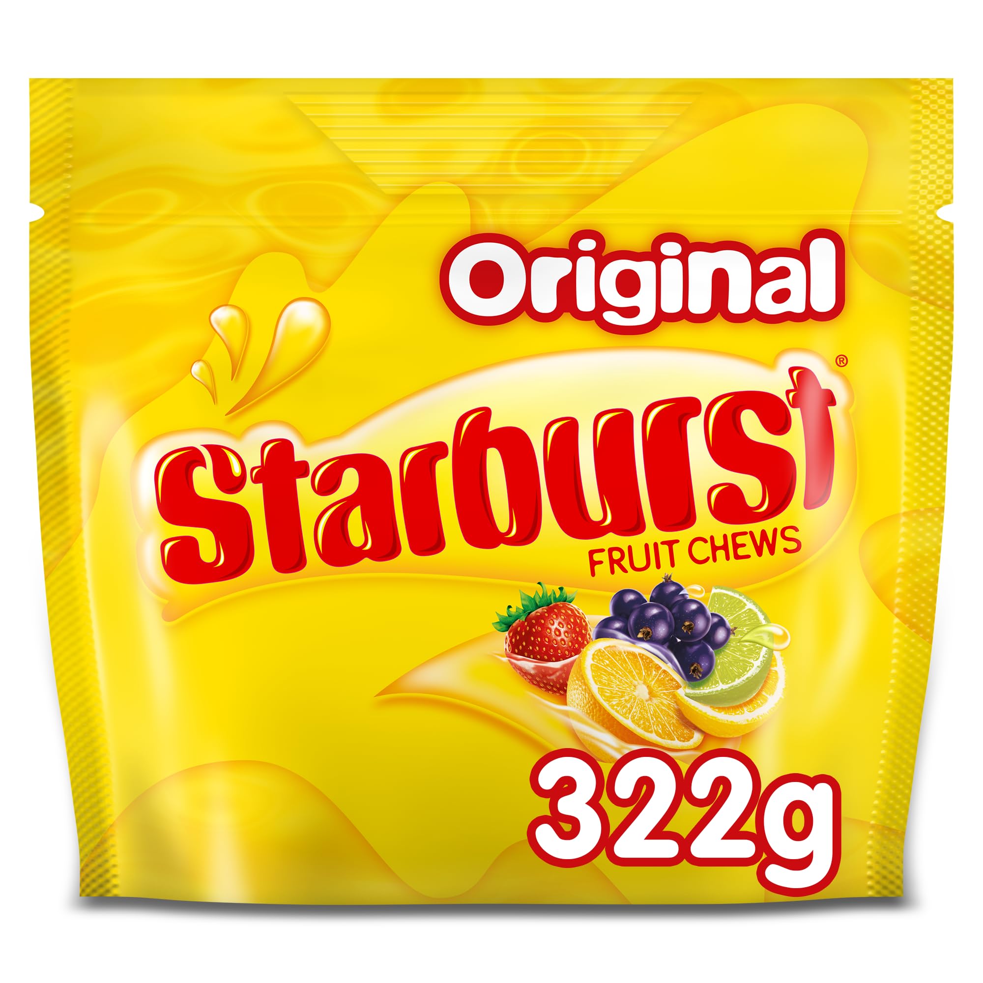 Starburst Original Fruit Chews Süßigkeiten Beutel 322g