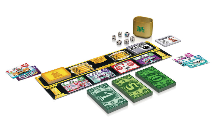 Ravensburger Big Money Family Board Game - Dice Rolling & Property Investment Game for Kids 8+