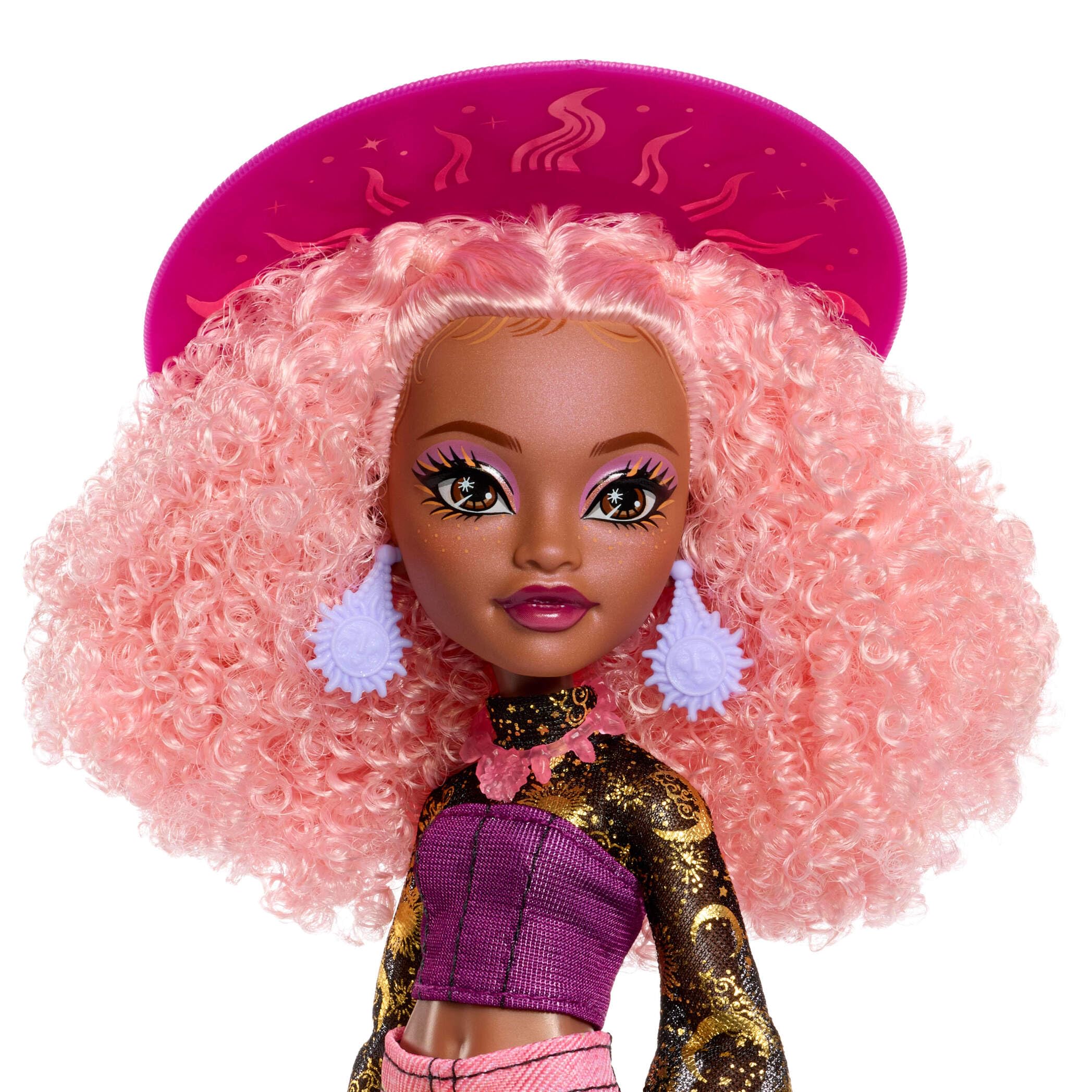 Monster High Rae Lumina Moonspell Magic Doll - Ages 4+ | Multicolor | Plastic 4