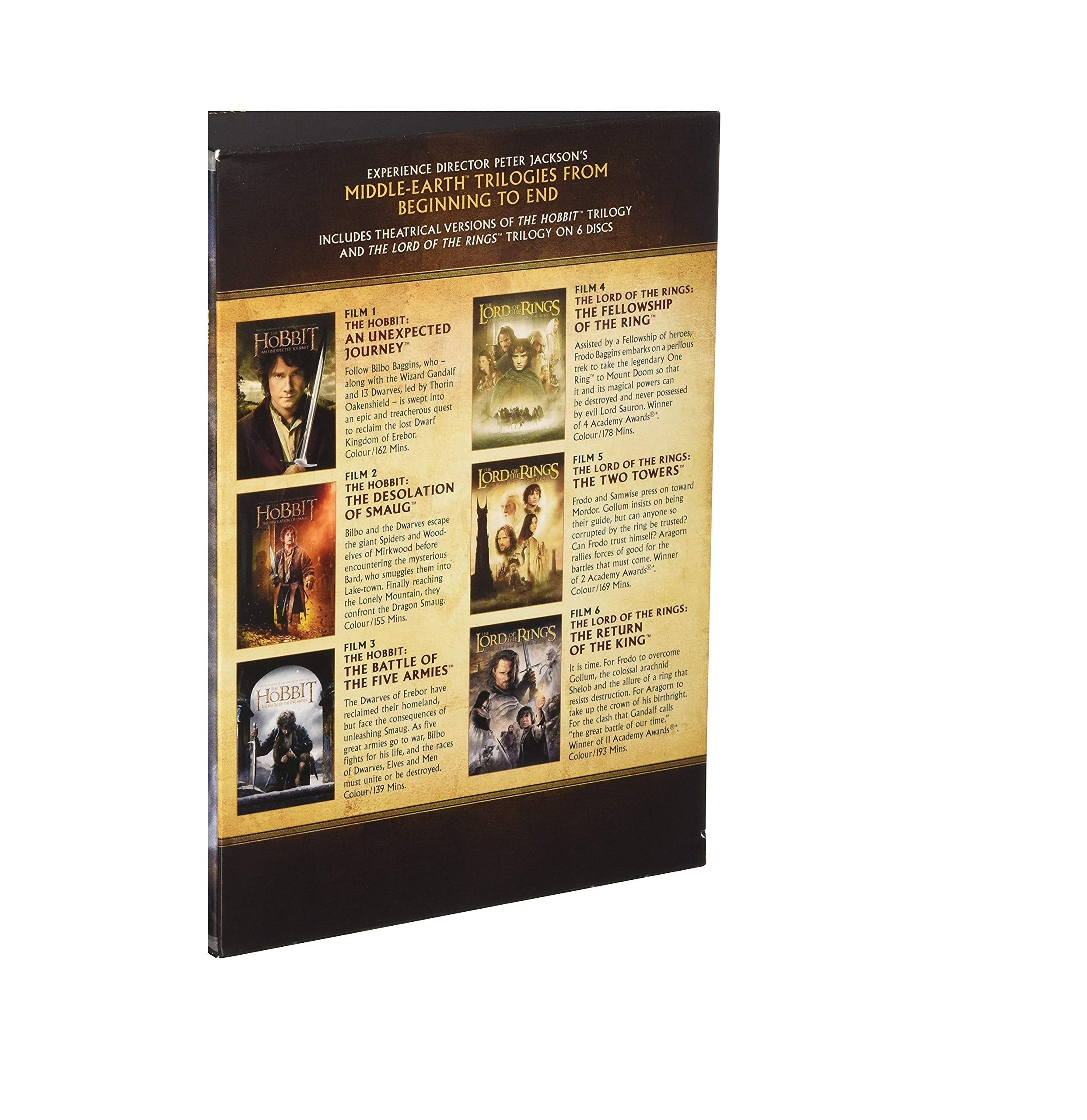The Hobbit & The Lord of the Rings Trilogy Collection [DVD] 2