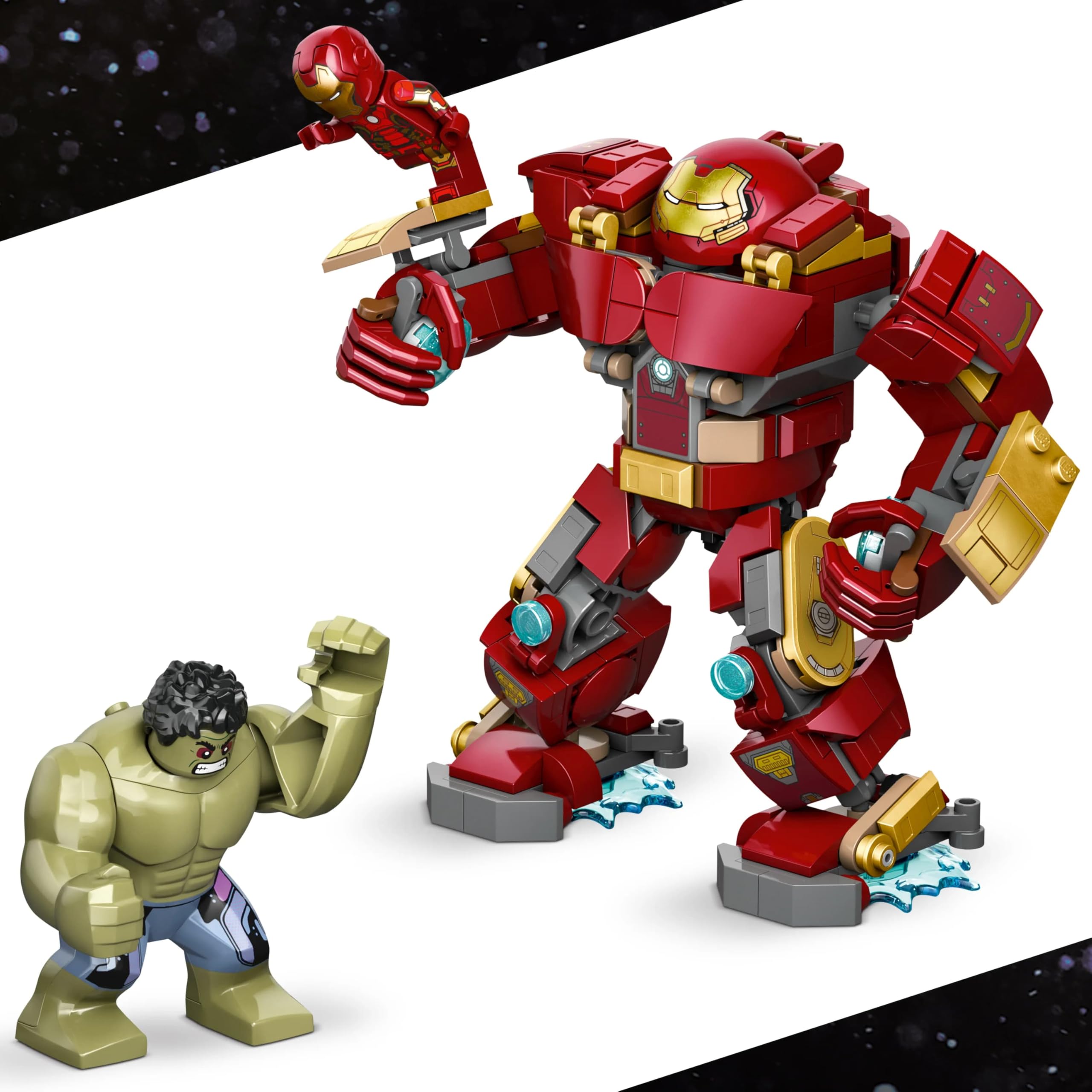 LEGO Marvel Epic Battle: Hulkbuster vs. The Hulk Building Set | Age 9+ | Model 76343 4