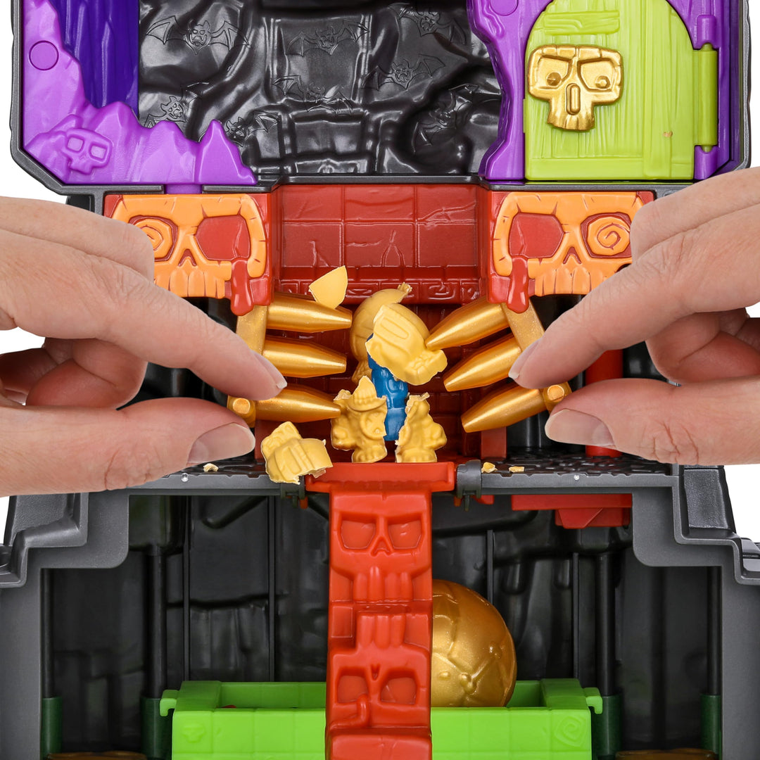 Treasure X Lost Lands Skull Temple Mega Playset - 40 Levels of Adventure with 4 Micro Action Figures
