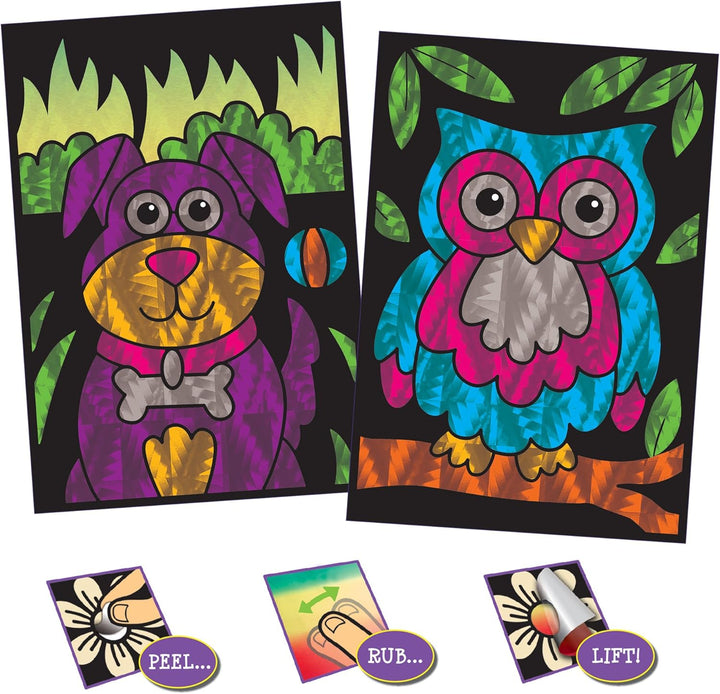 Galt Fab Foil Art Kit - Sparkly Craft Activity for Kids Ages 6+
