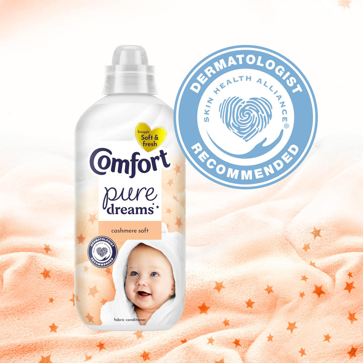 Comfort Pure Dreams Cashmere Soft Fabric Conditioner - Dermatologist Recommended