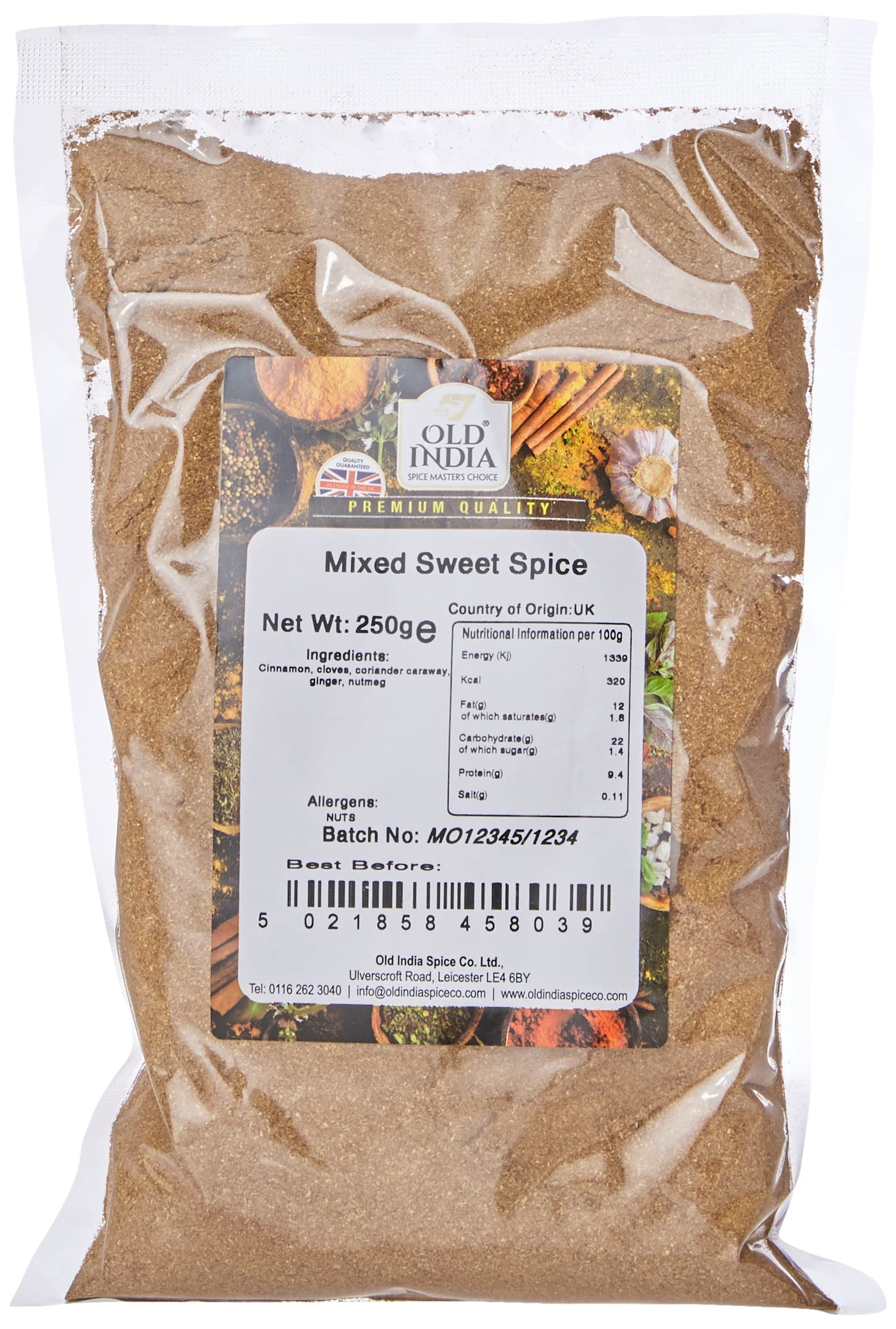 Old India Mixed Sweet Spice Powder - 250g | Natural & Additive Free 1