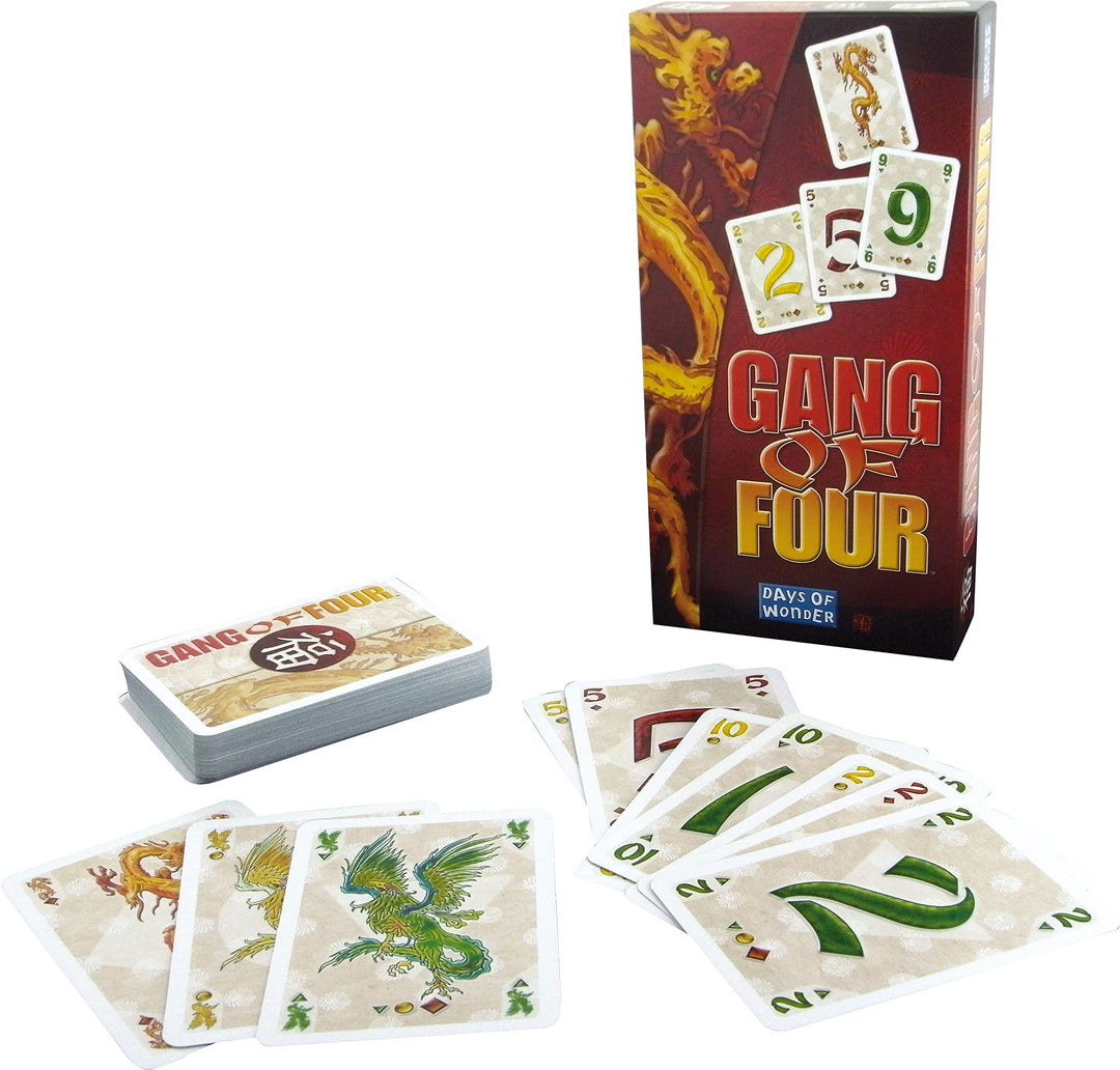 Days of Wonder Gang of Four Strategy Card Game