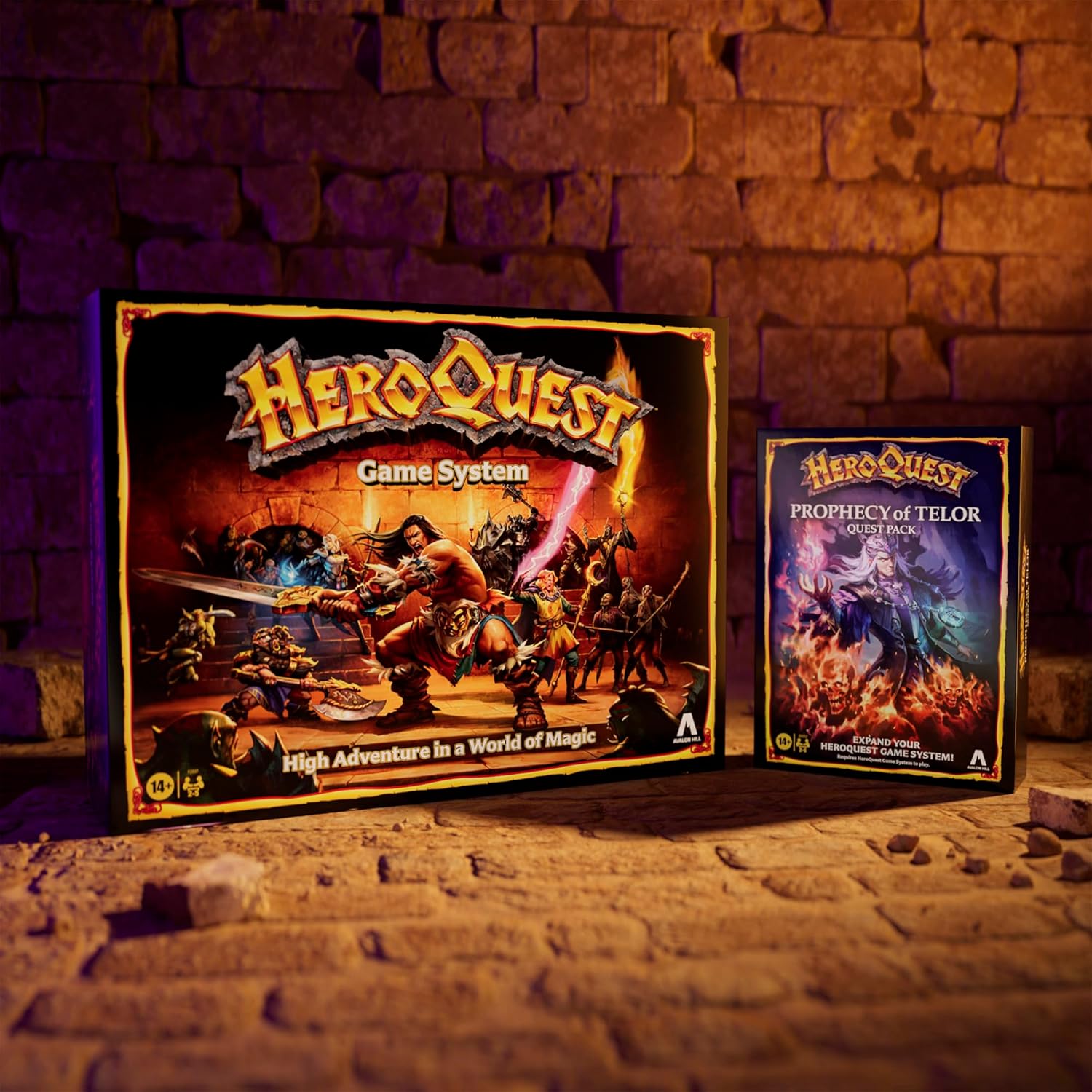 Avalon Hill HeroQuest Prophecy of Telor Quest Pack Expansion 9