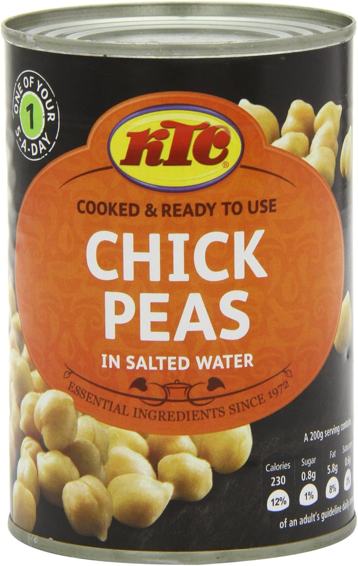 KTC - Chick Peas in Salted Water 400g
