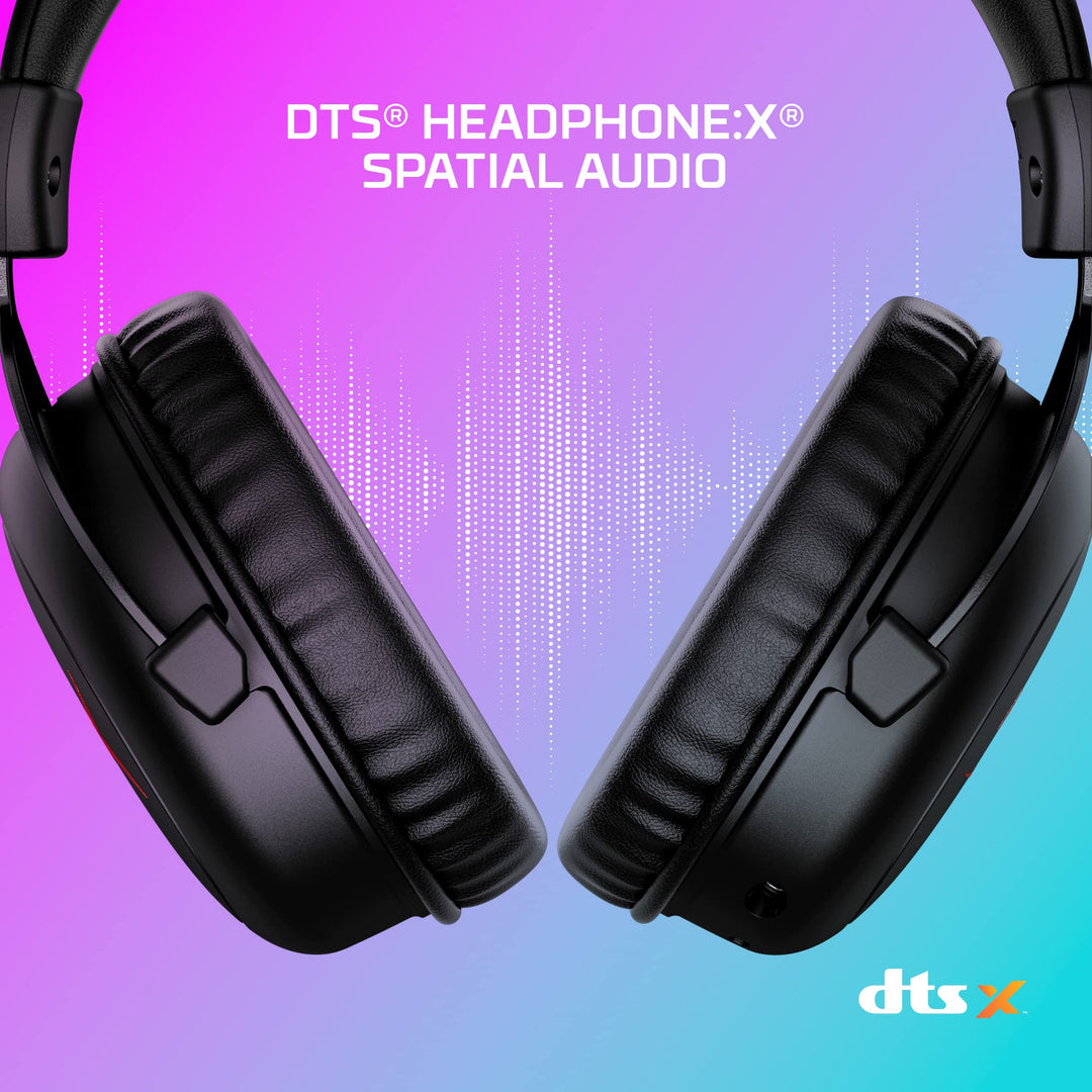HyperX Cloud II Core Wireless - Gaming Headset for PC with DTS Headphone:X Spatial Audio
