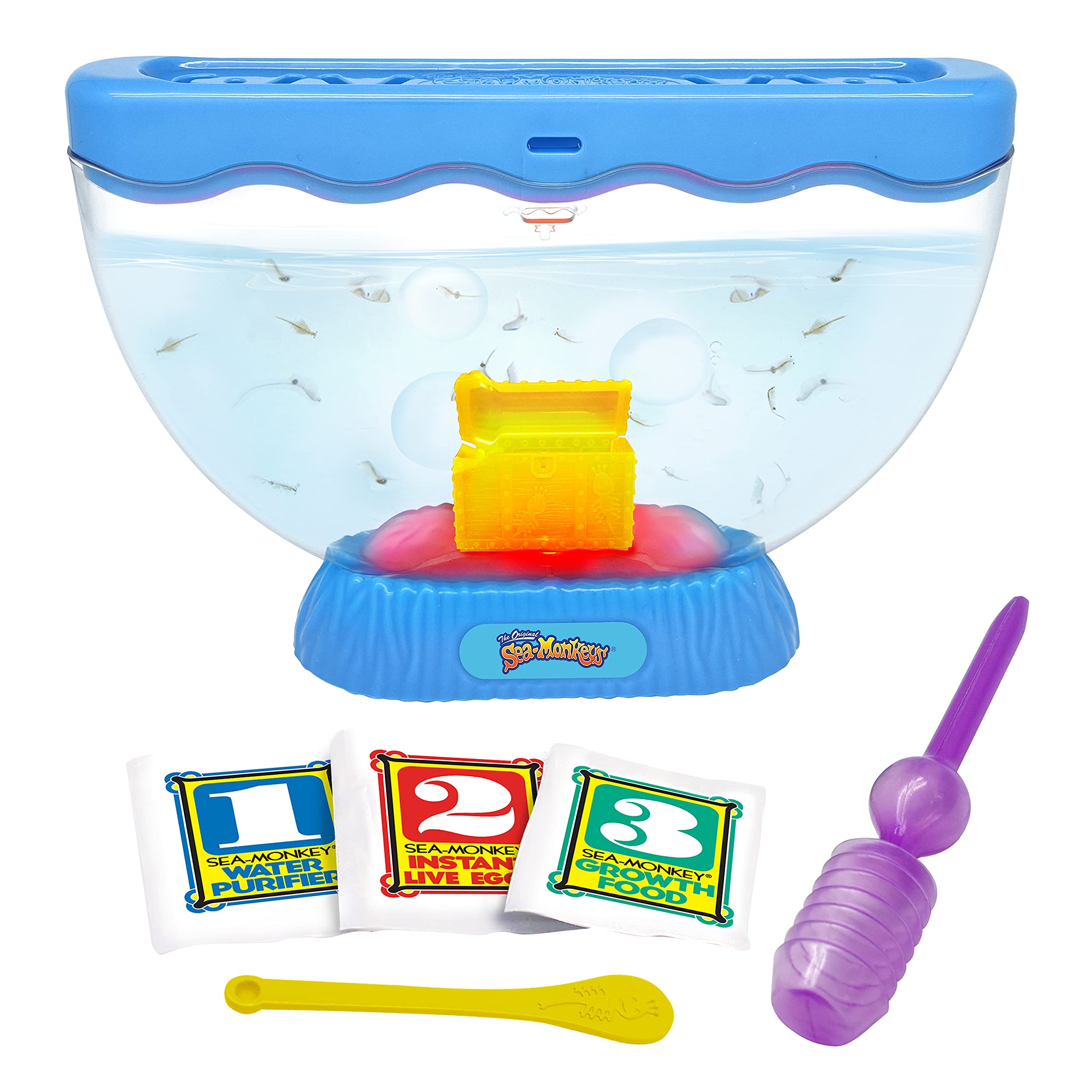 Sea Monkeys Ocean Treasure Aquarium - Educational Science Kit for Kids 6+ 1