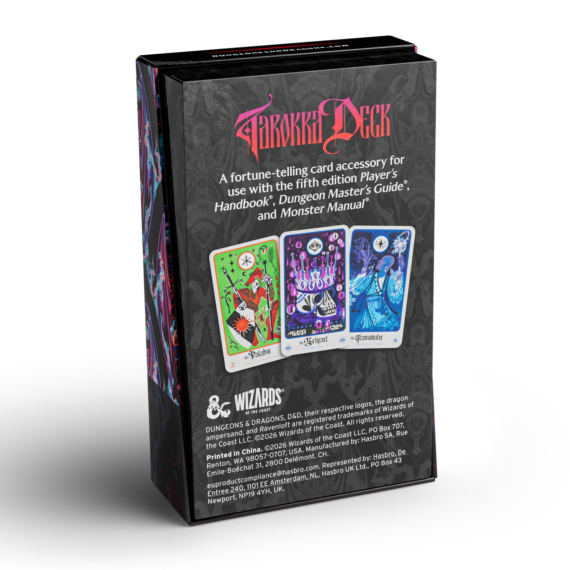 Dungeons & Dragons Ravenloft: The Horrors Within Tarokka Deck | 54 Cards | Unisex Adult 2