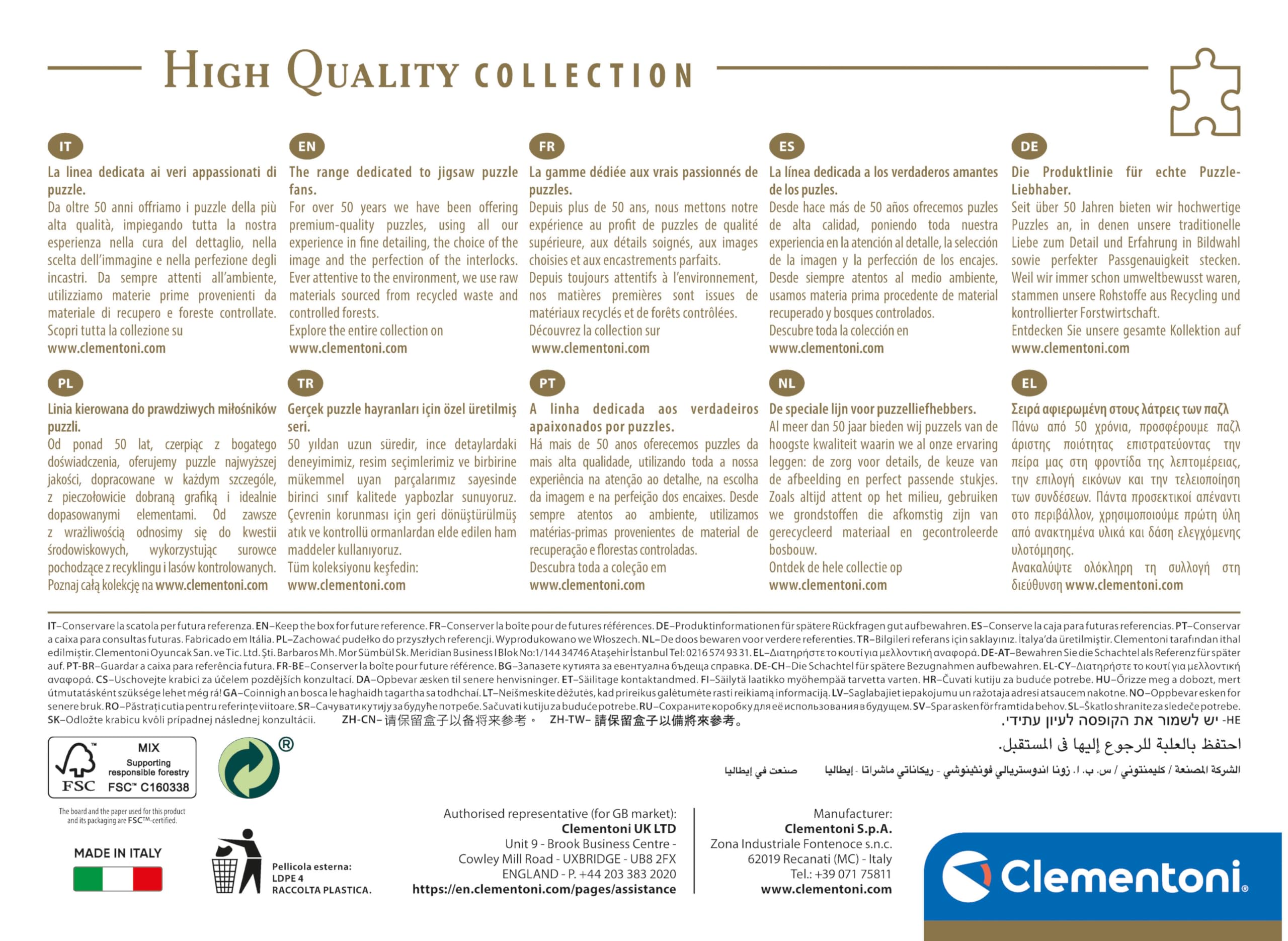 Clementoni Jigsaw Puzzle Collection - The Pirates Ship 1500 Pieces 3