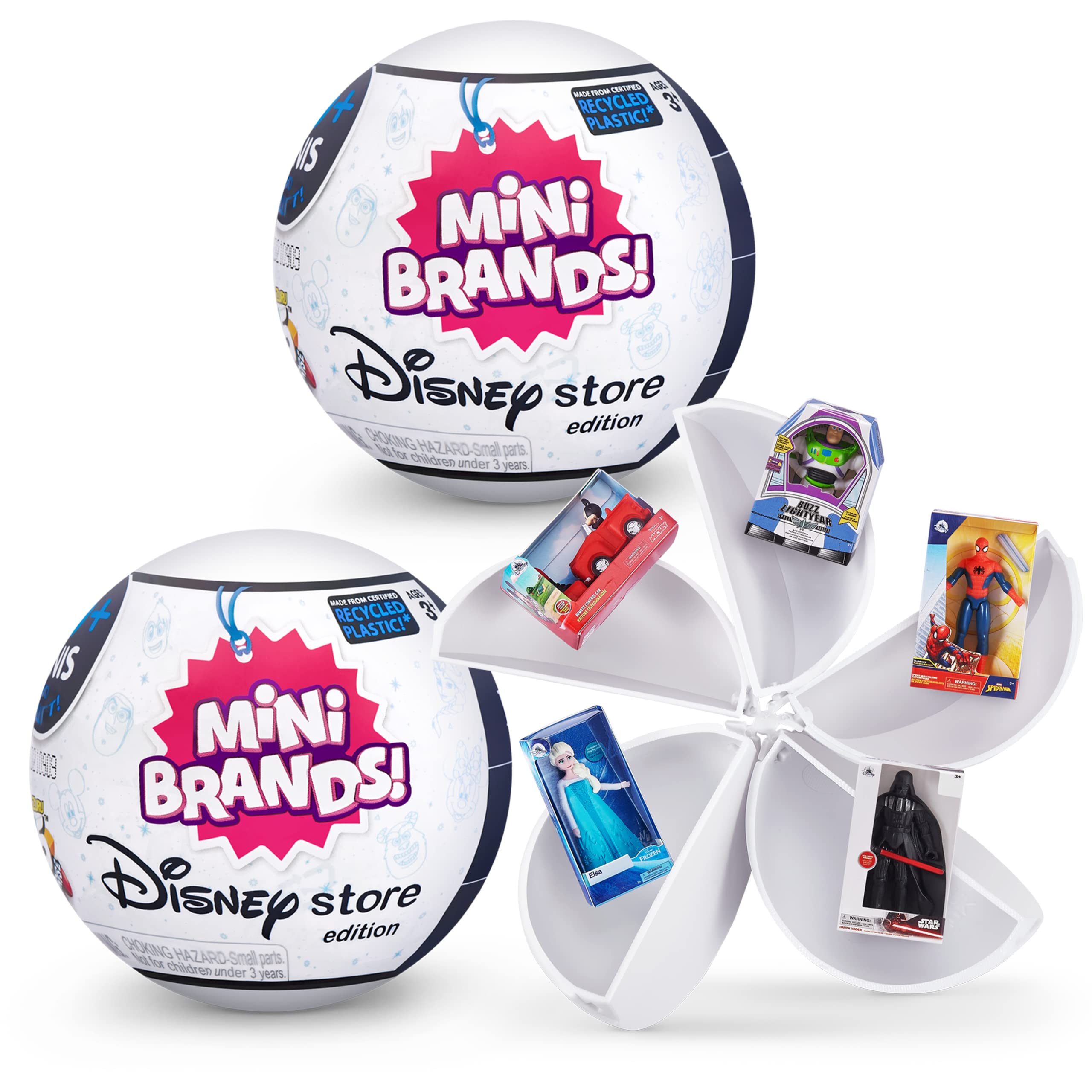 Mini Brands Disney Store Series 1 - Mystery Miniature Figures (2 Capsules) 1