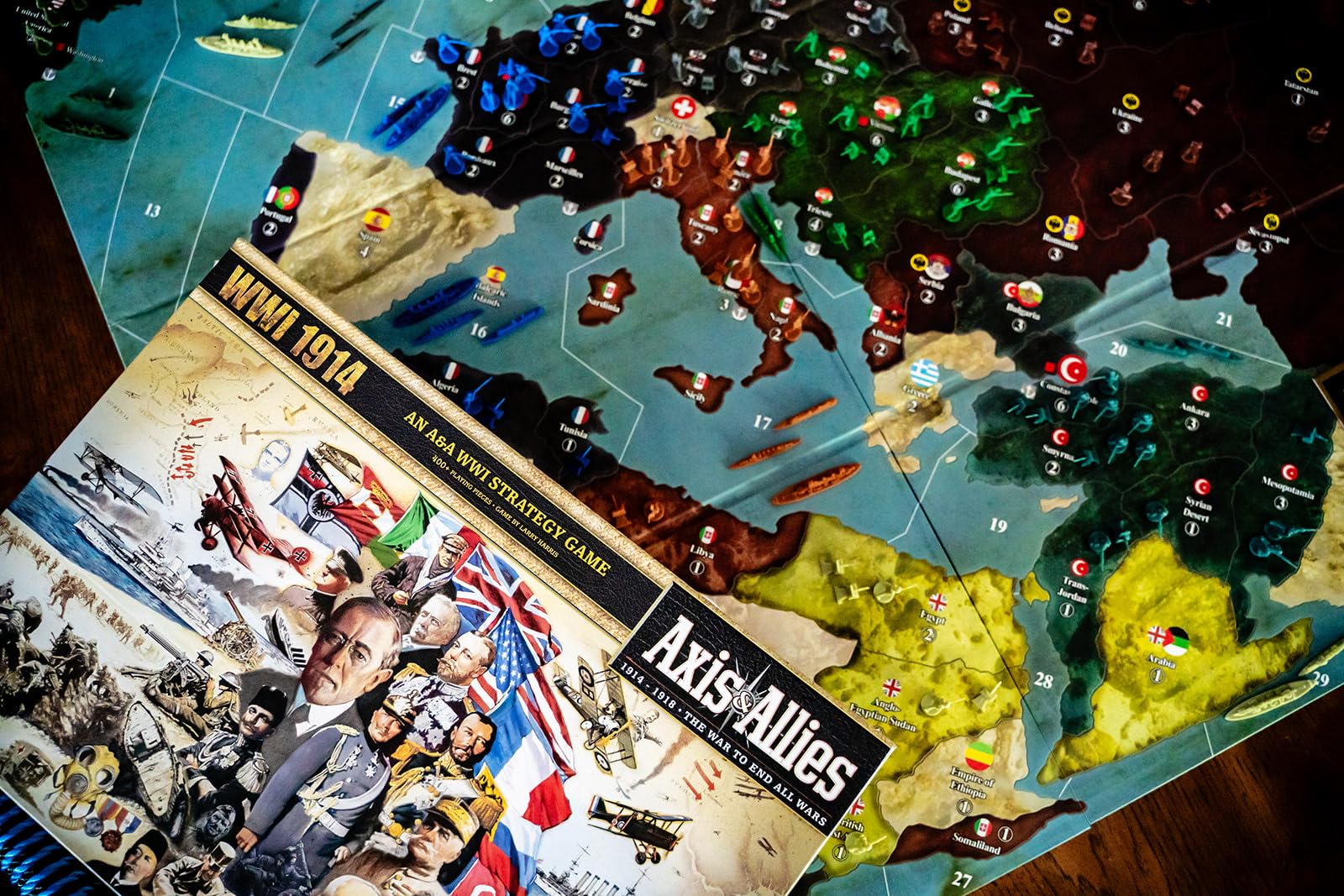 Renegade Game Studios Axis & Allies: WWI 1914 Board Game 5