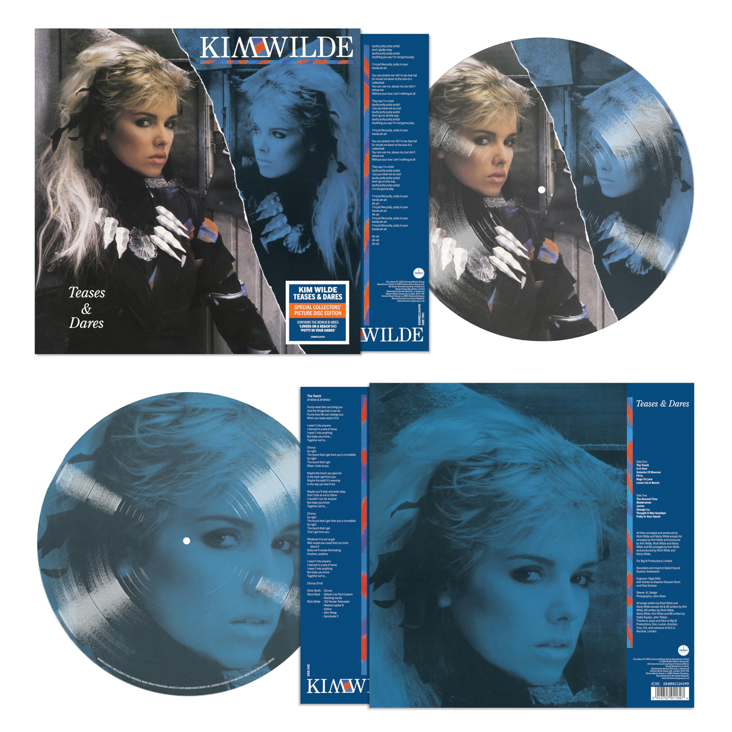 Kim Wilde - Teases & Dares [Picture Disc Vinyl] 2
