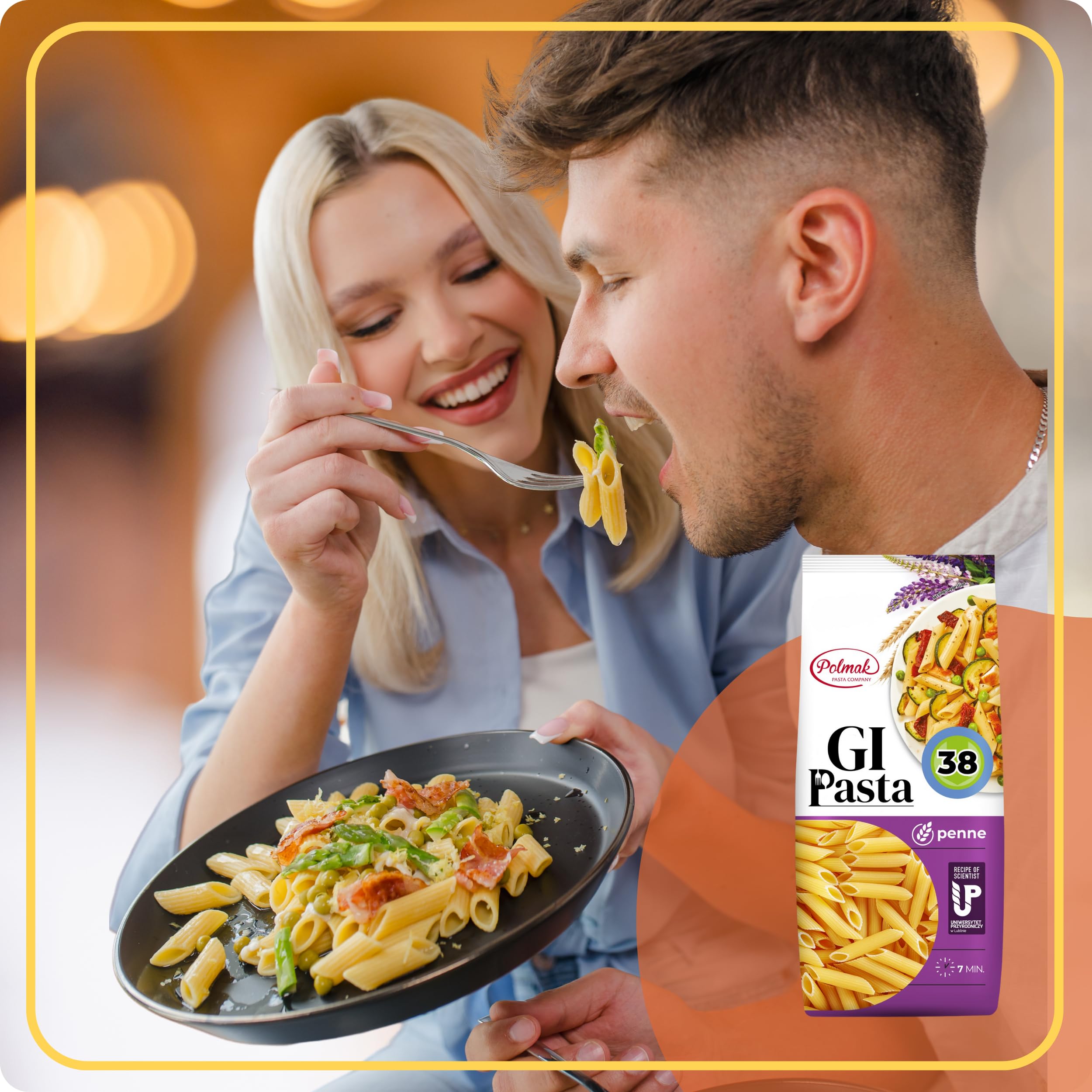 GI Pasta Penne - High Protein | Low Glycaemic Index 38 | High Fibre | 250g 8