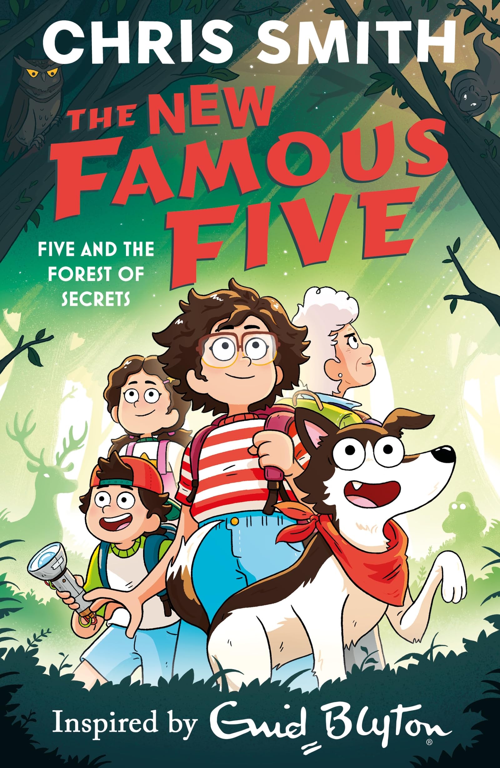 The New Famous Five: Five and the Forest of Secrets (Book 3) by Chris Smith | Paperback