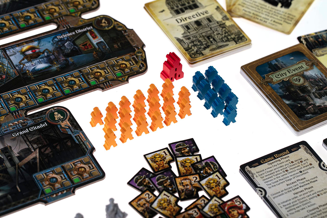 CrowD Games City of The Great Machine Board Game