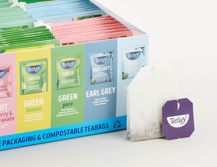 Tetley Enveloped Variety Pack 90 Tea Envelopes