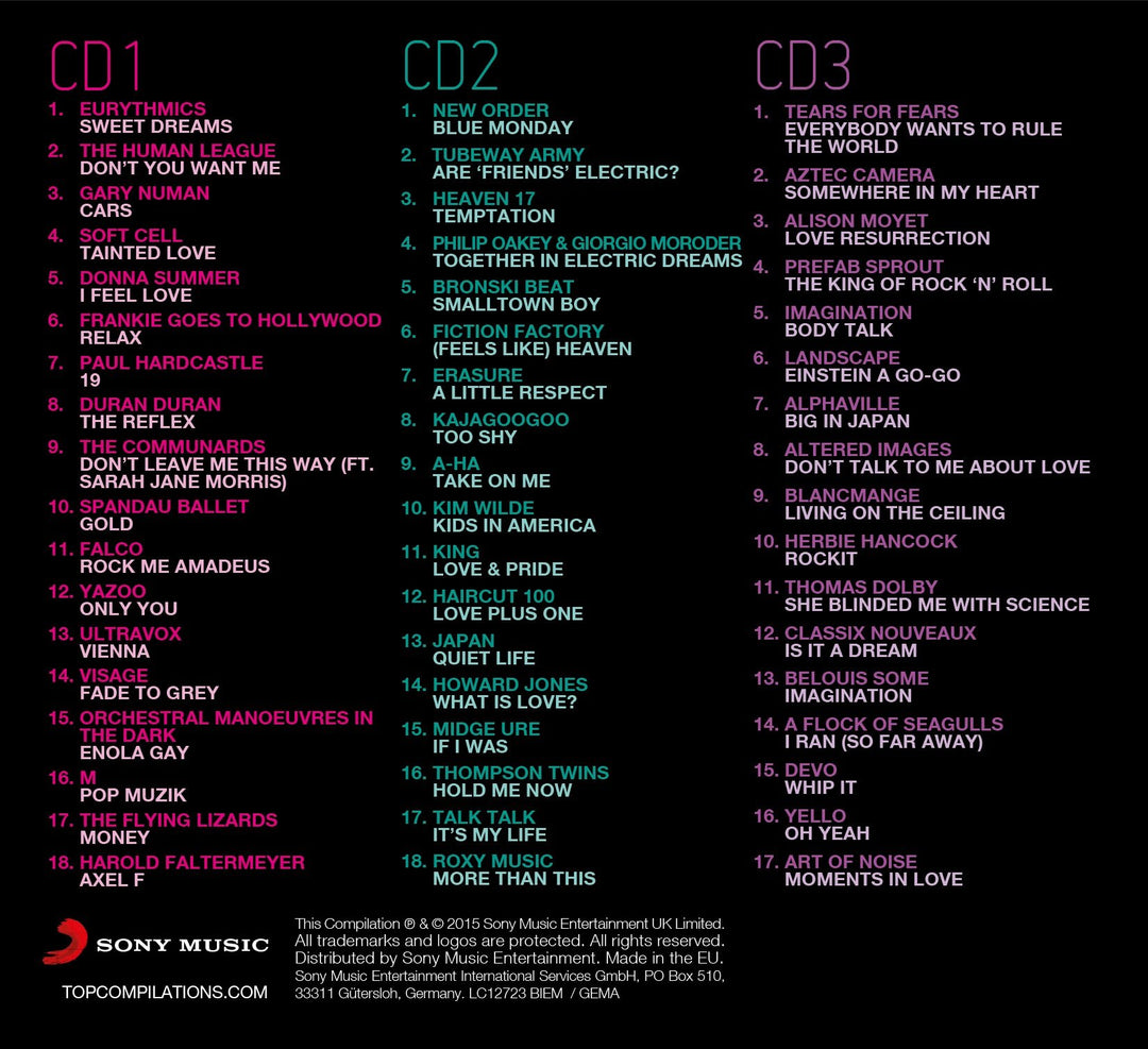 Synth Pop - Various Artists [Audio CD]