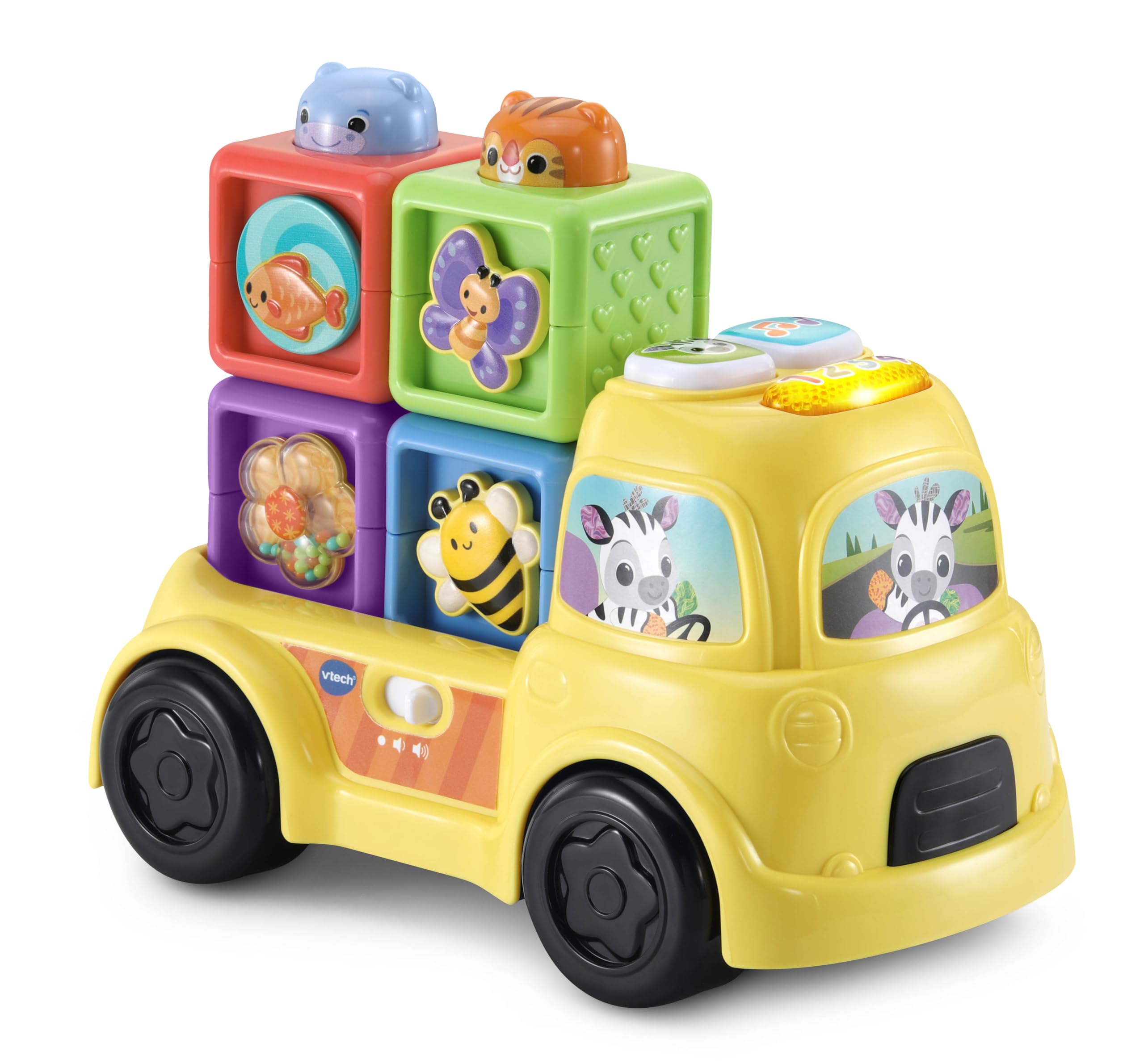 VTech Baby Pop-a-Block Truck - Interactive Learning Toy for 6 Months to 3 Years 1