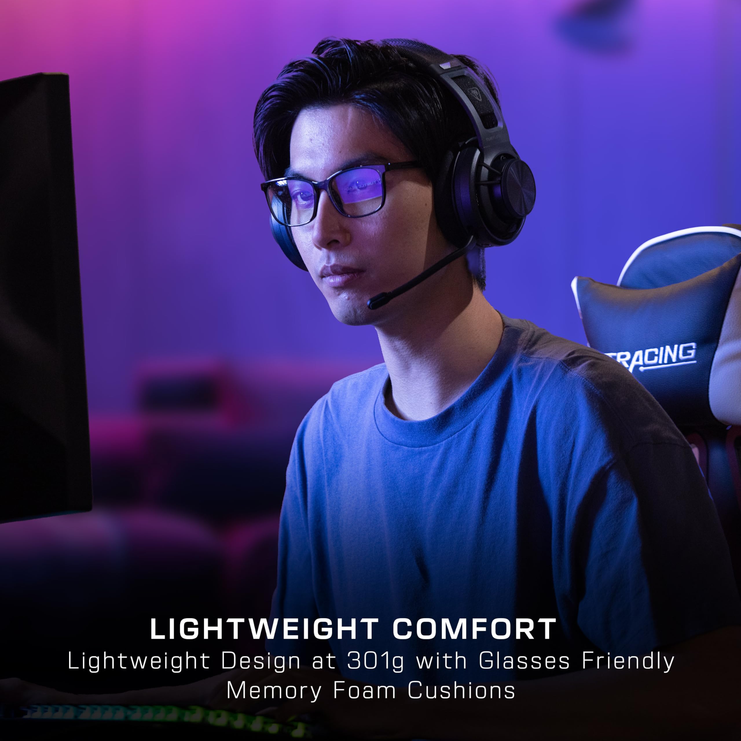 Turtle Beach Atlas Air Wireless Open Back PC Gaming Headset with 24-bit High-Fidelity Audio 4