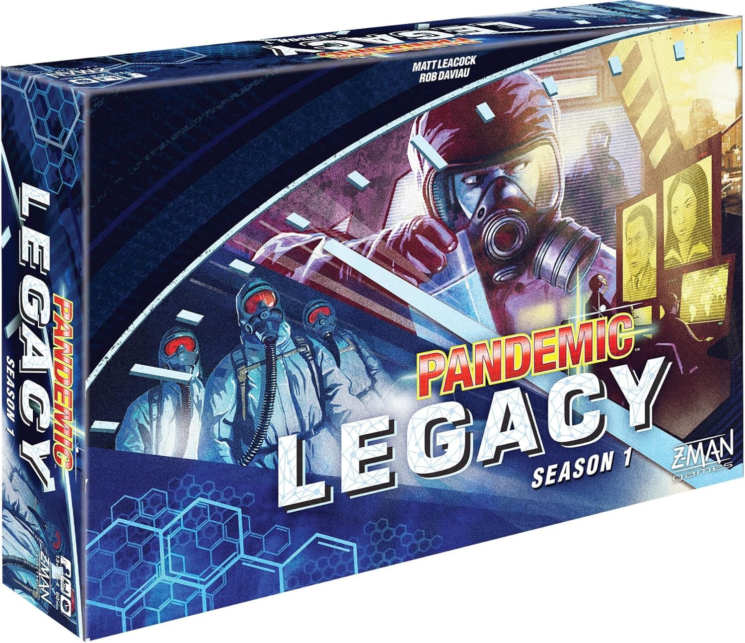 Z-Man Games Pandemic Legacy Staffel 1 Blue Edition Brettspiel 1