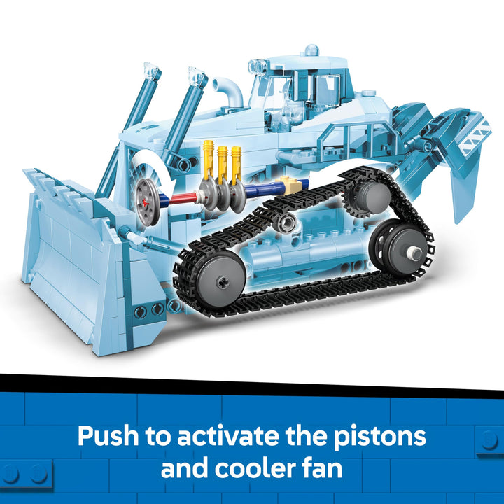 LEGO City Yellow Bulldozer Toy - 682-Piece Building Set for Ages 8+