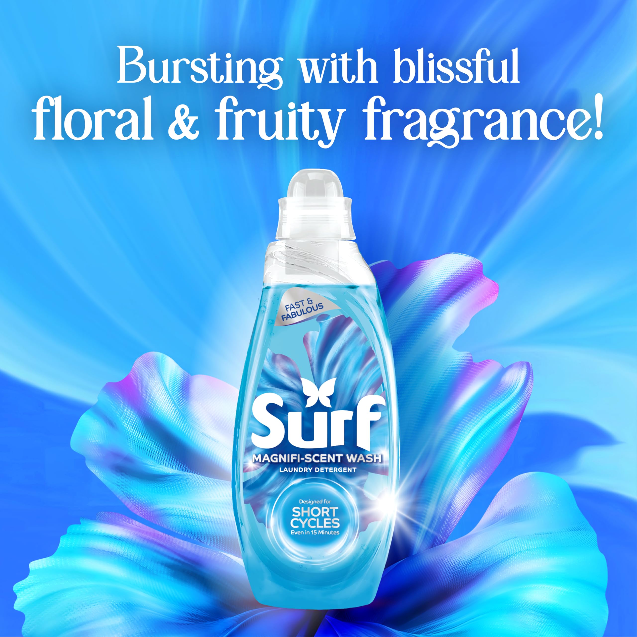 Surf - Magnifi-Scent Wash Aqua Bliss Laundry Liquid Detergent for Short Cycle 5