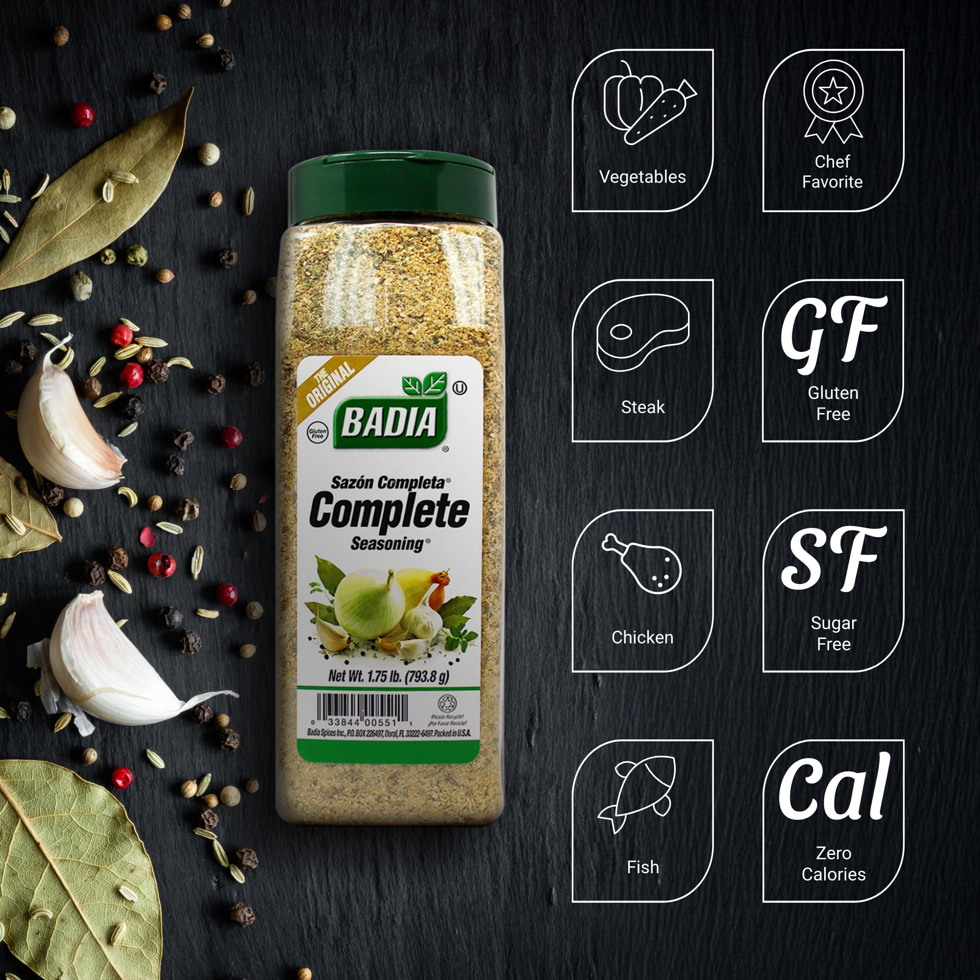 Badia The Original Complete Seasoning, 793.8g Catering Size Tub 4