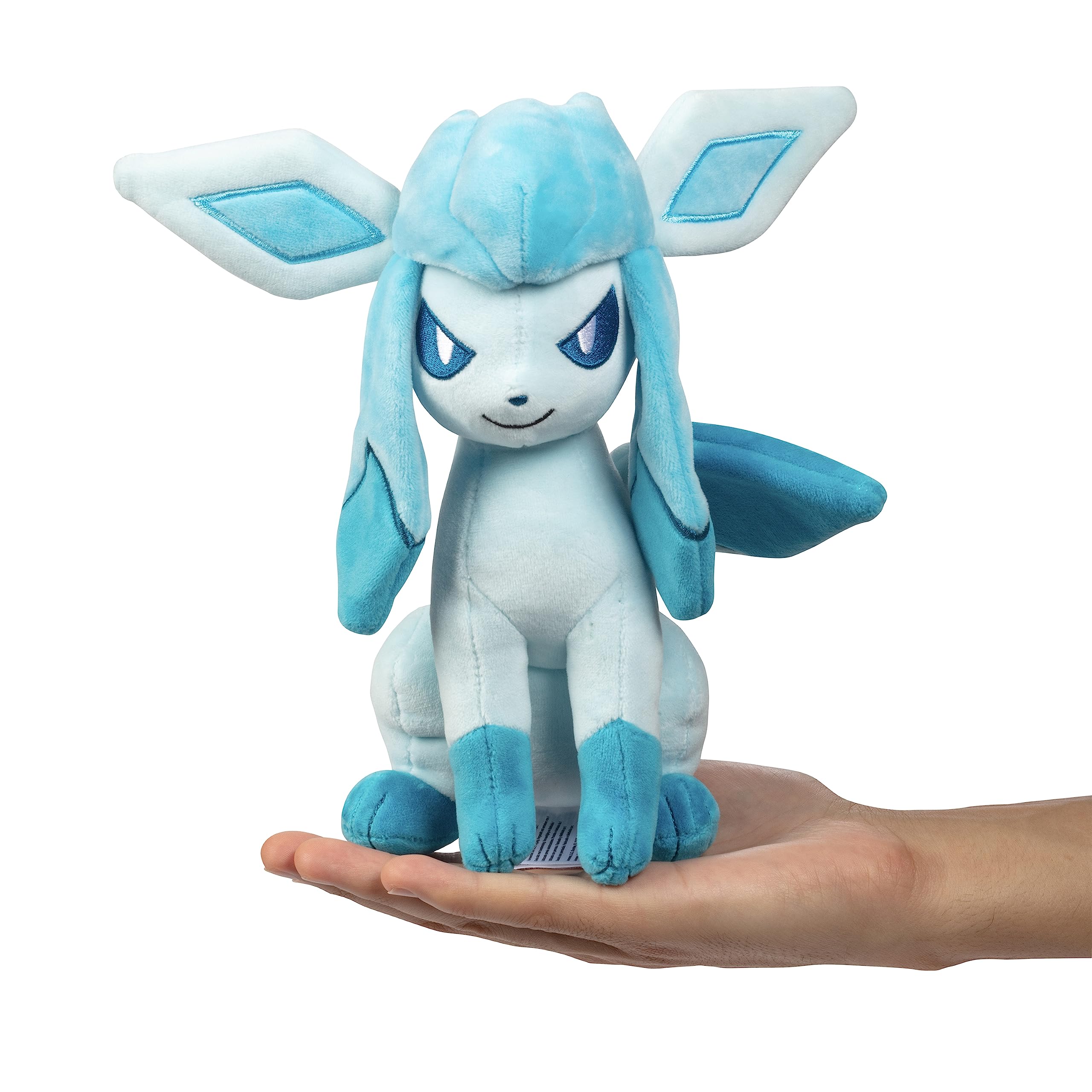 Pokémon Glaceon Plush - 8-Inch Stuffed Animal | Soft Polyester | Ages 3+ 6