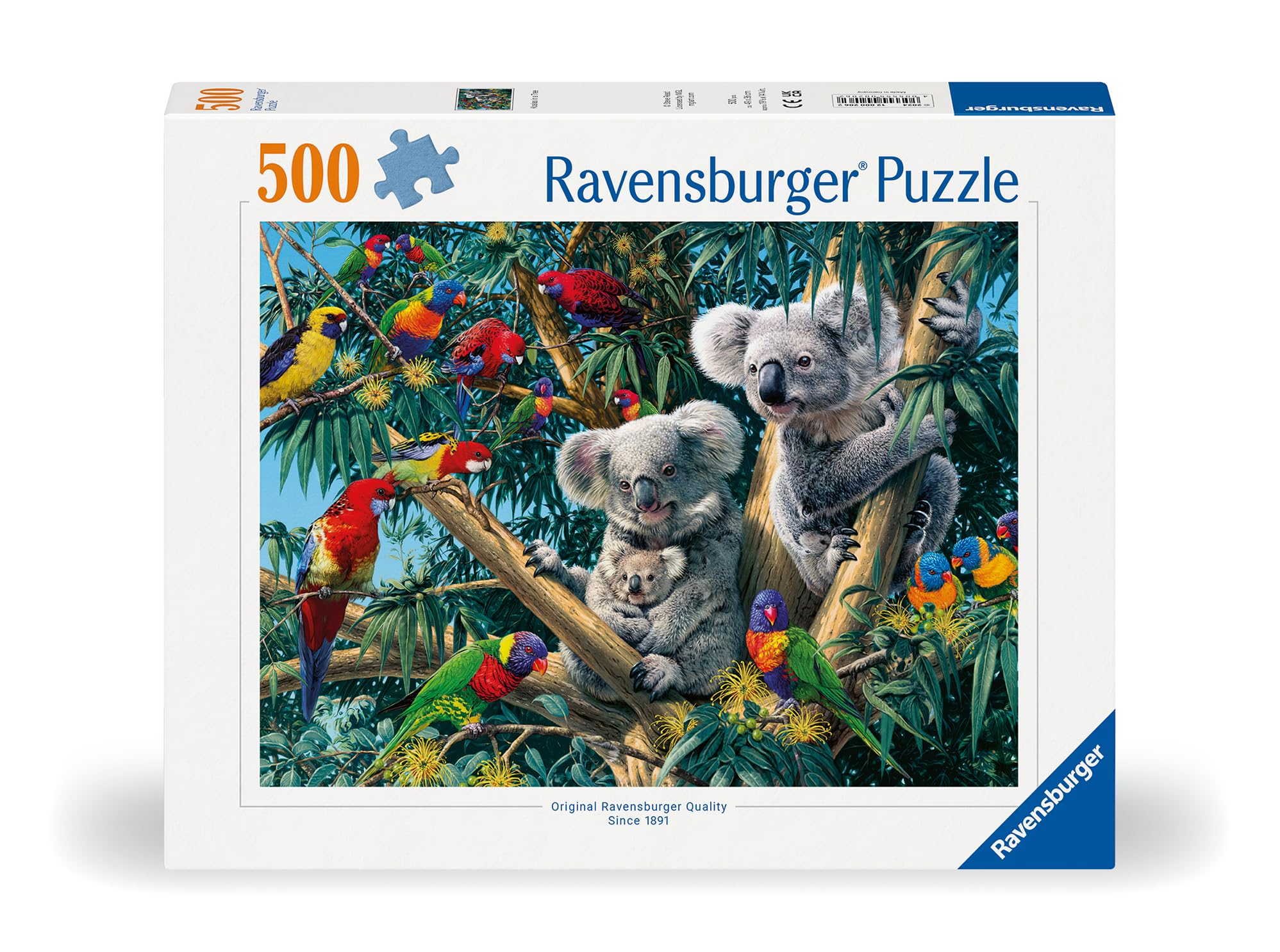 Ravensburger Koalas in a Tree 500-Piece Jigsaw Puzzle for Adults & Kids 5