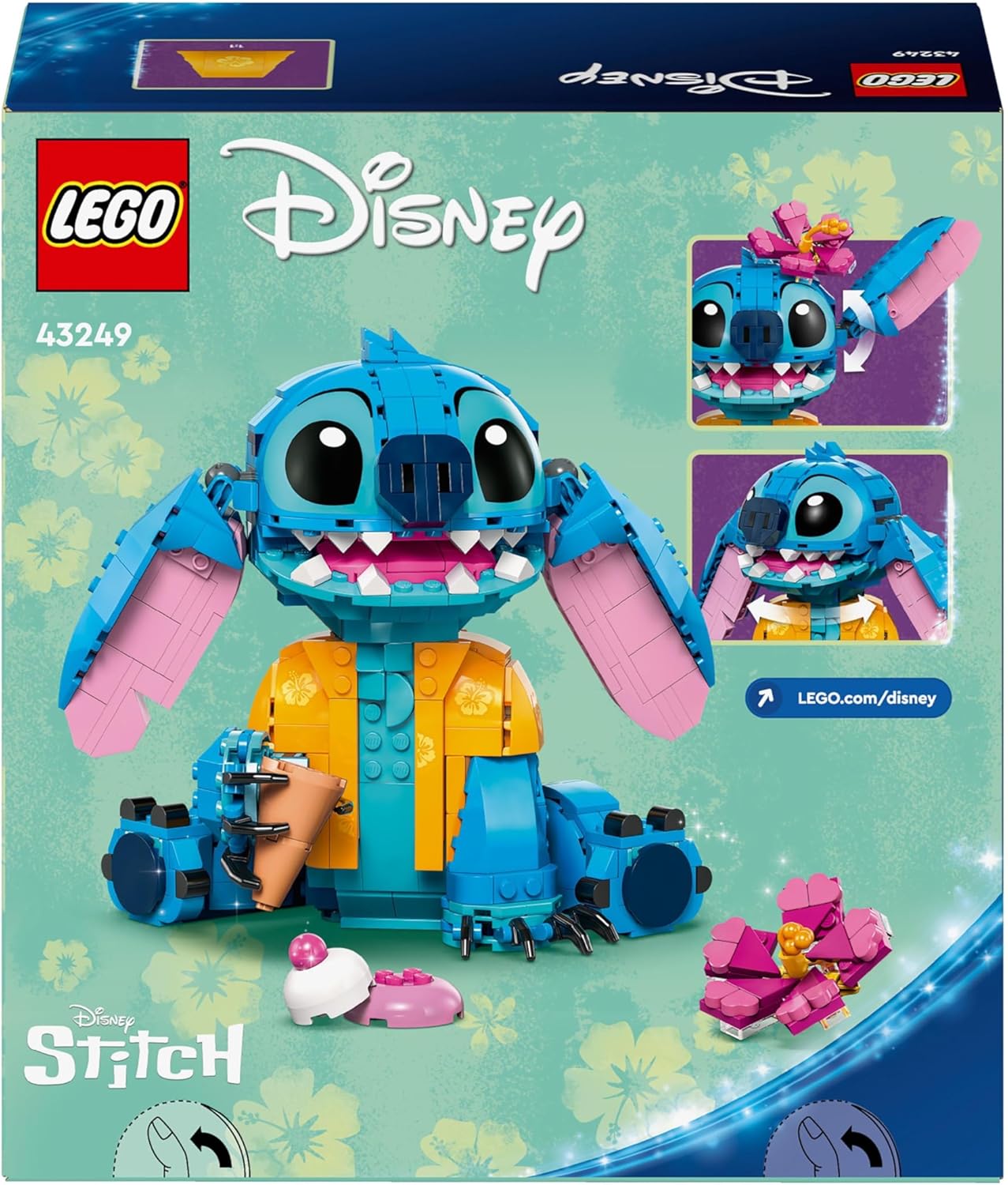 LEGO Disney Stitch Building Set - 730-Piece Playset for Kids 9+ 10