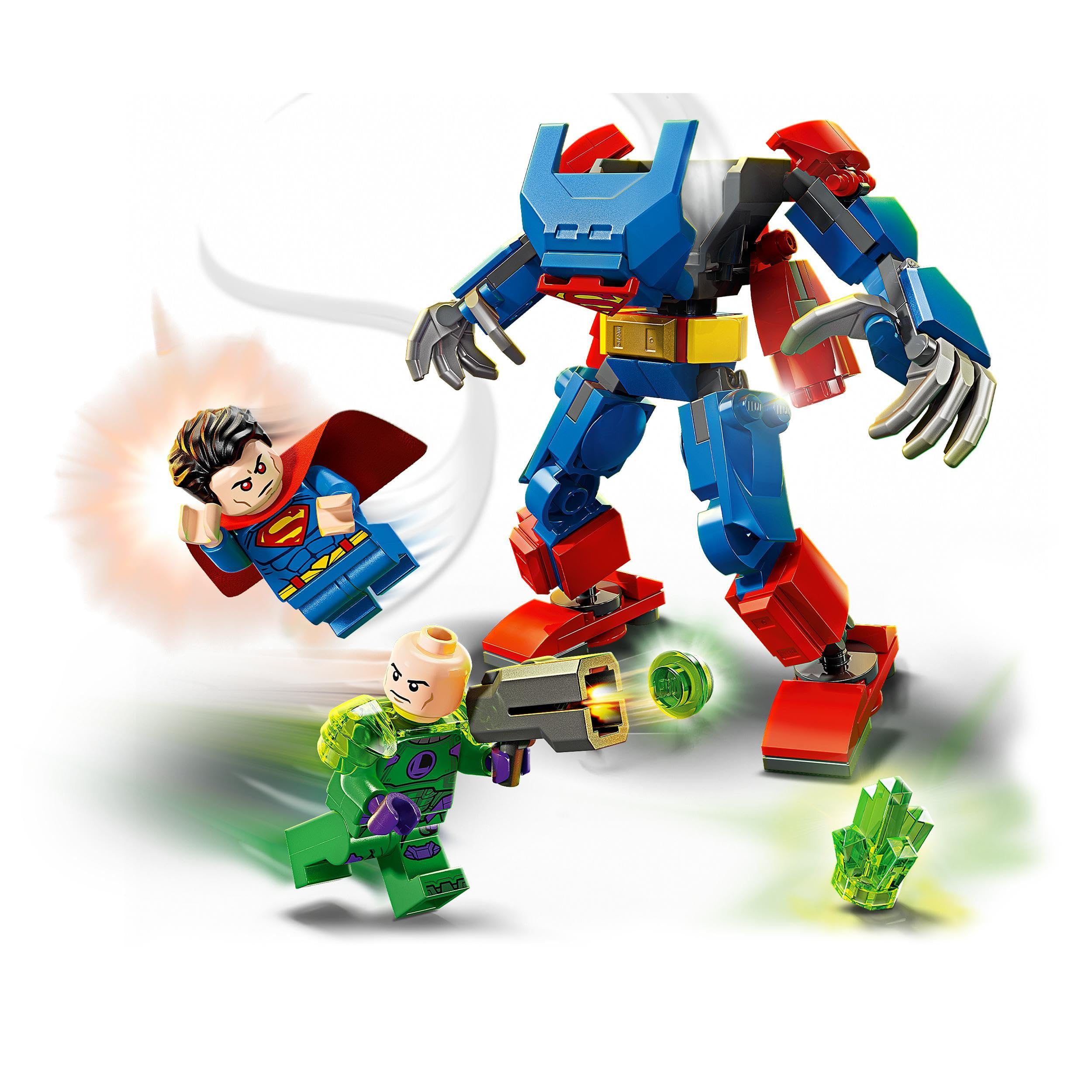 LEGO DC Superman Mech vs. Lex Luthor – Superhelden-Bauset für Kinder ab 6 Jahren 5