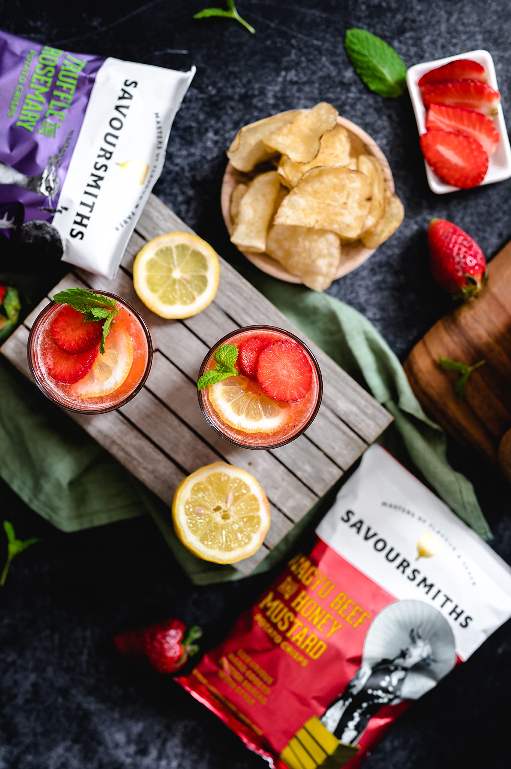 SAVOURSMITHS Wagyu Beef with Honey Mustard Hand-Cooked Potato Crisps 40g 3