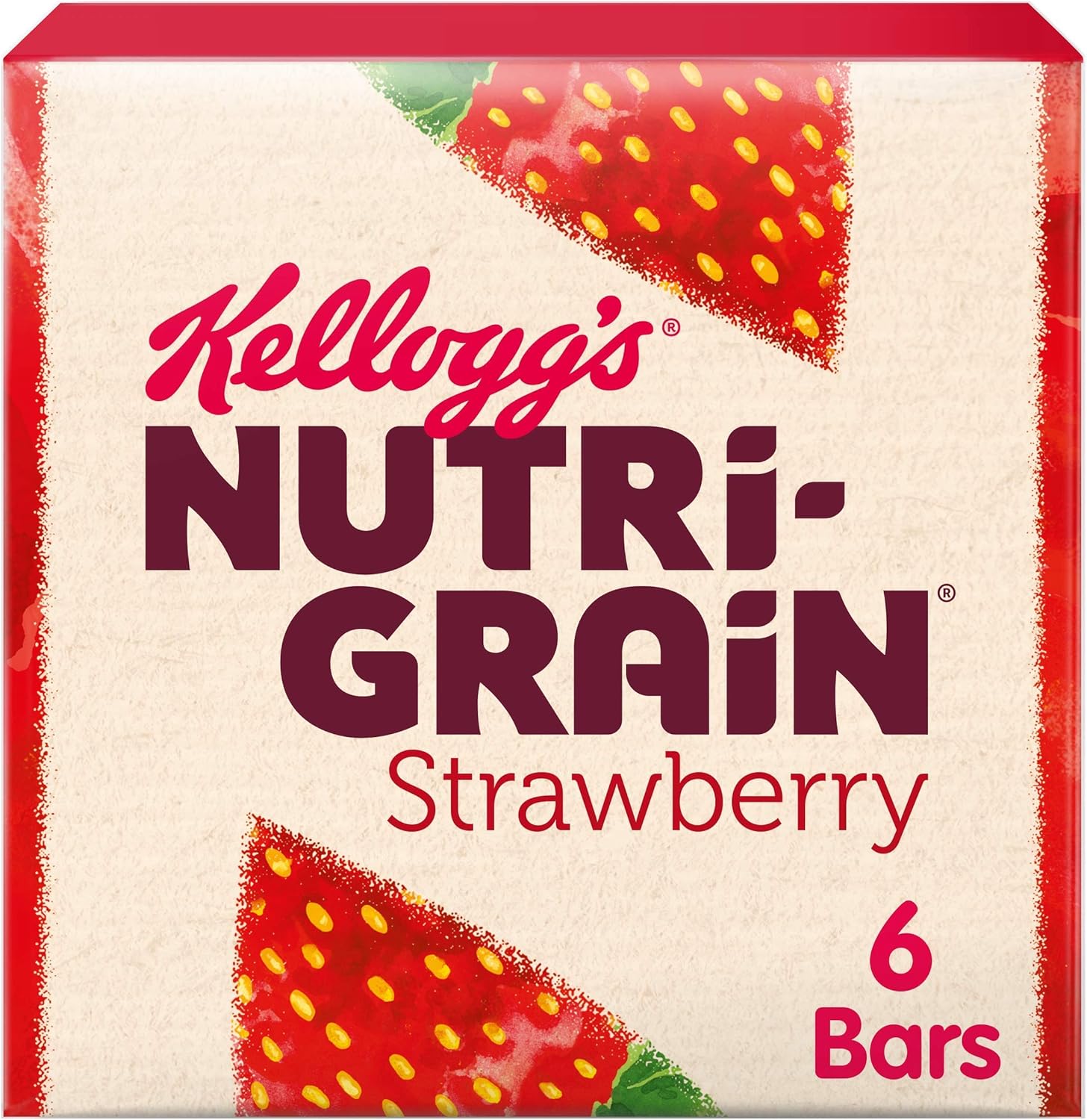Kellogg's Nutri-Grain Riegel Erdbeer 6x37g