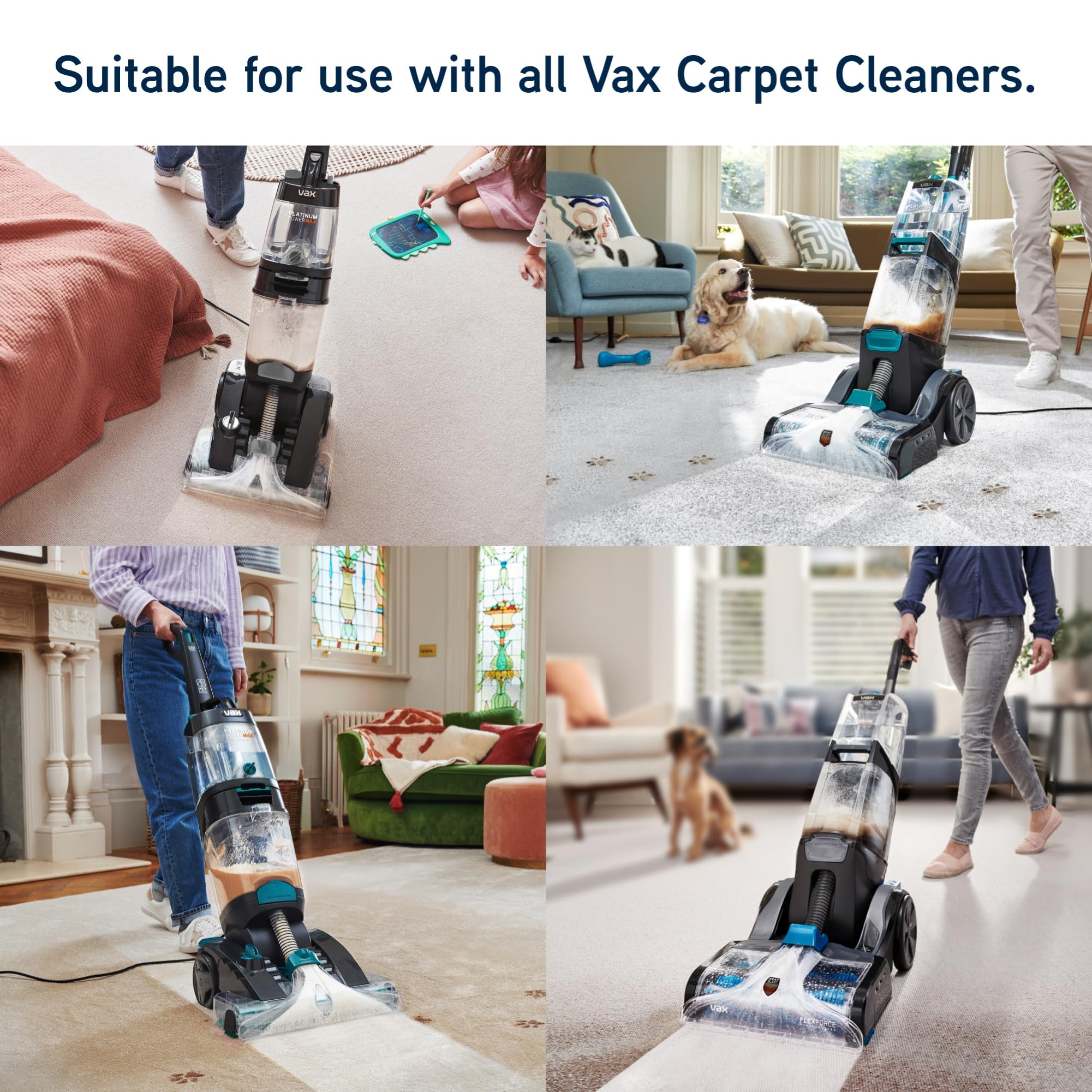 Vax Original Carpet Cleaner Solution - 1.5L Rose Burst for Everyday Cleaning & Pet Odours 5