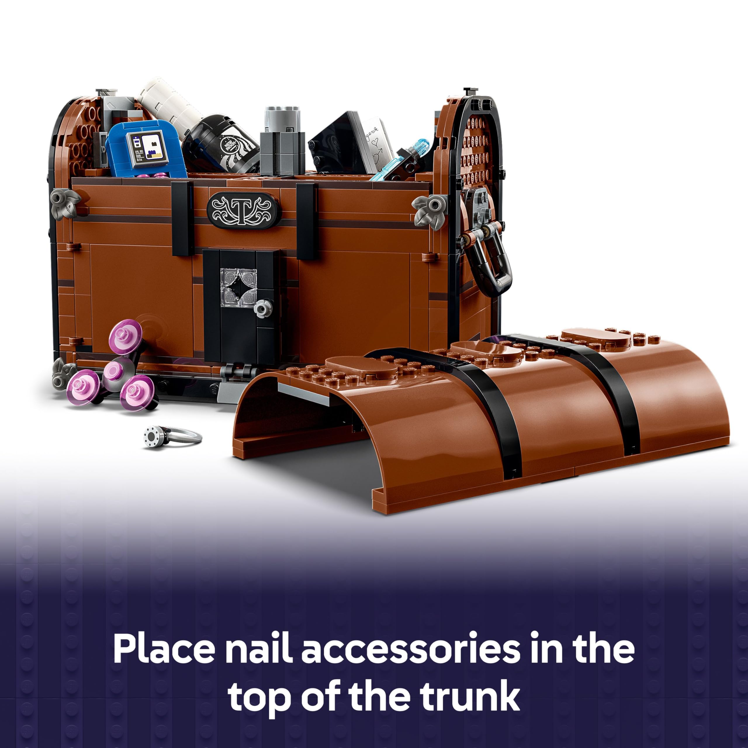 LEGO Wednesday Thing's Apartment - Play & Display Set with Enid Mini Doll 8